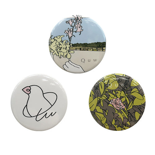 Quw button badge set