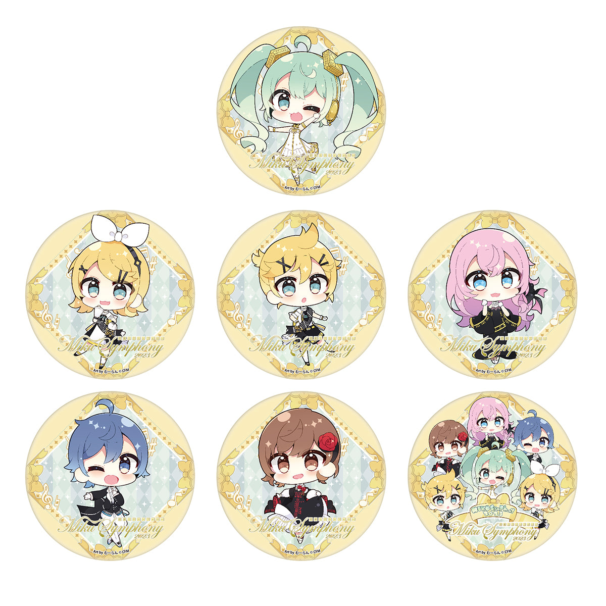初音ミクシンフォニー2023 トレーディング缶バッジ(7種ランダム)