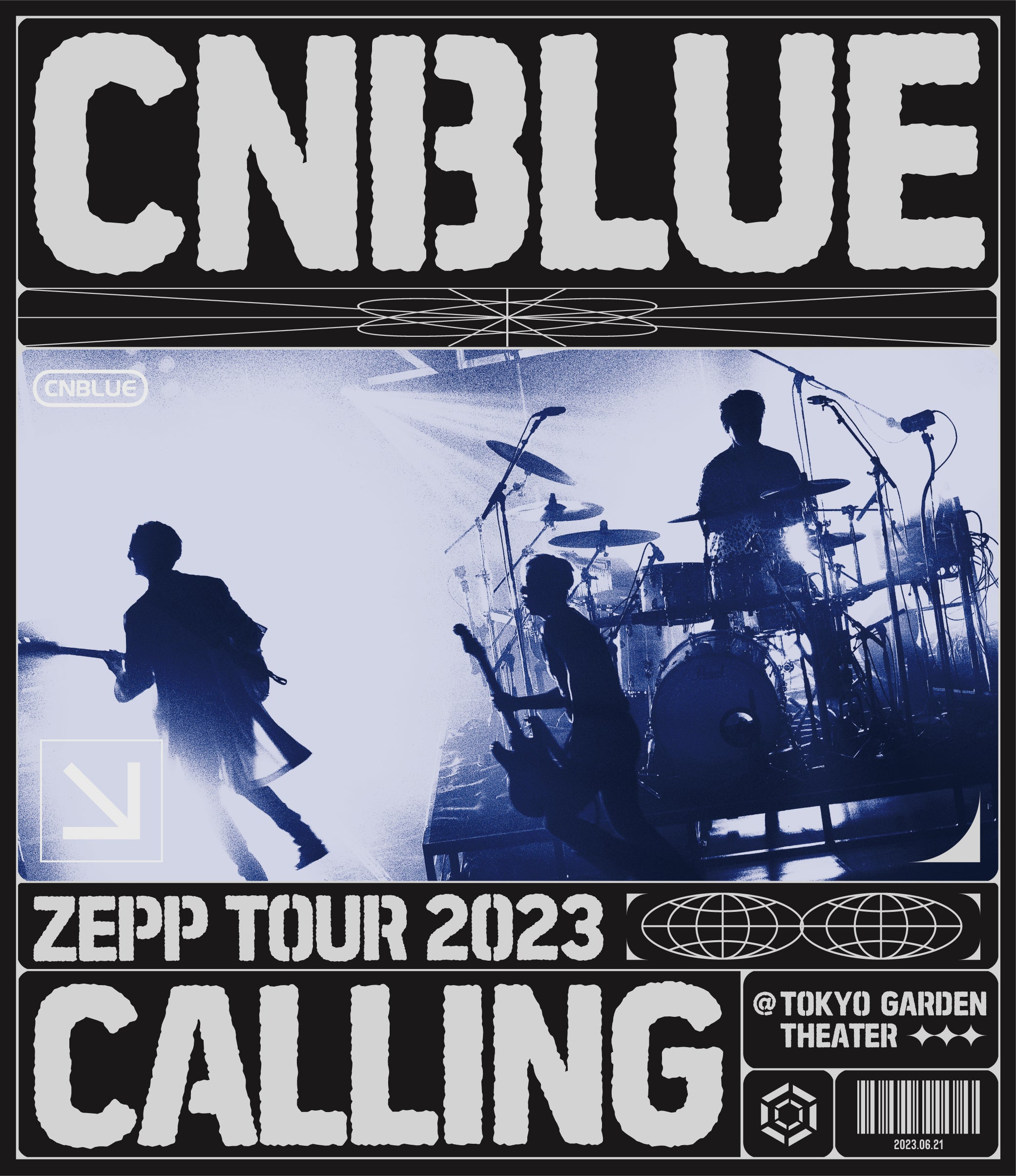CNBLUE ZEPP TOUR 2023 ~CALLING~ @TOKYO GARDEN THEATER(通常盤 Blu-ray)