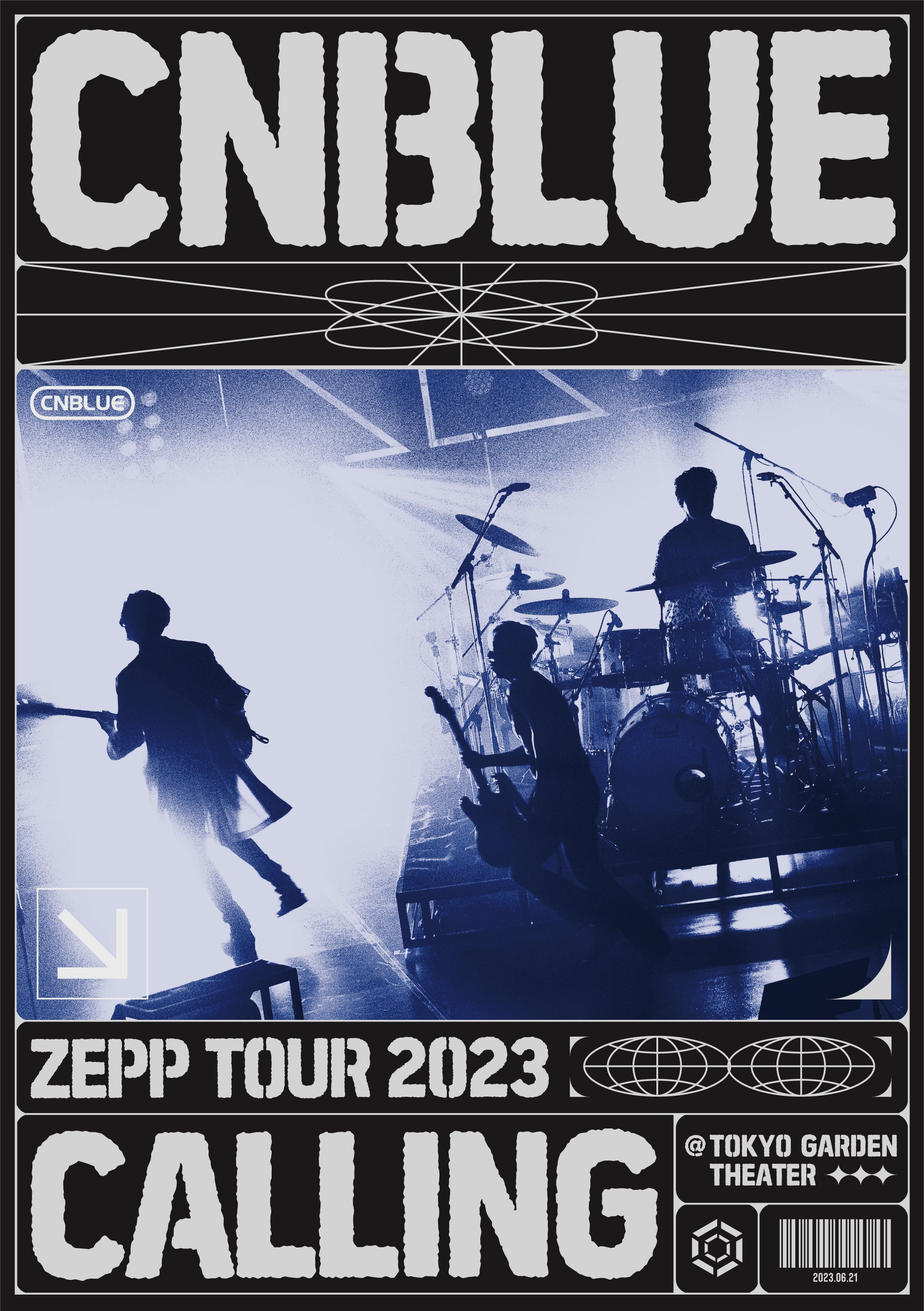 CNBLUE ZEPP TOUR 2023 ~CALLING~ @TOKYO GARDEN THEATER(通常盤 DVD)
