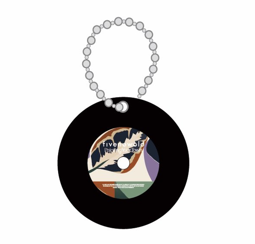 "Painting Your Town" Vinyl KeyHolder