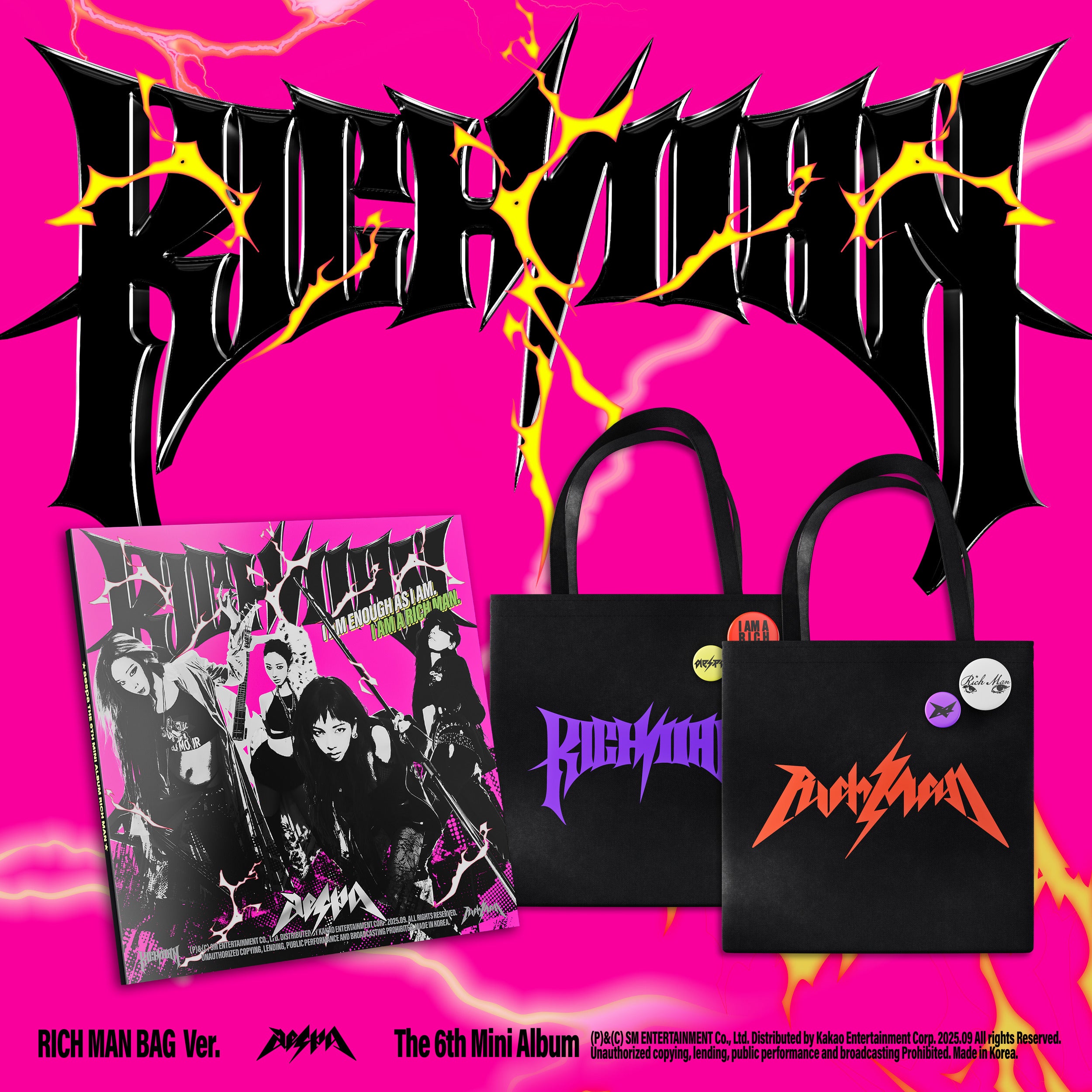 The 6th Mini Album ‘Rich Man’ (RICH MAN BAG Ver.)