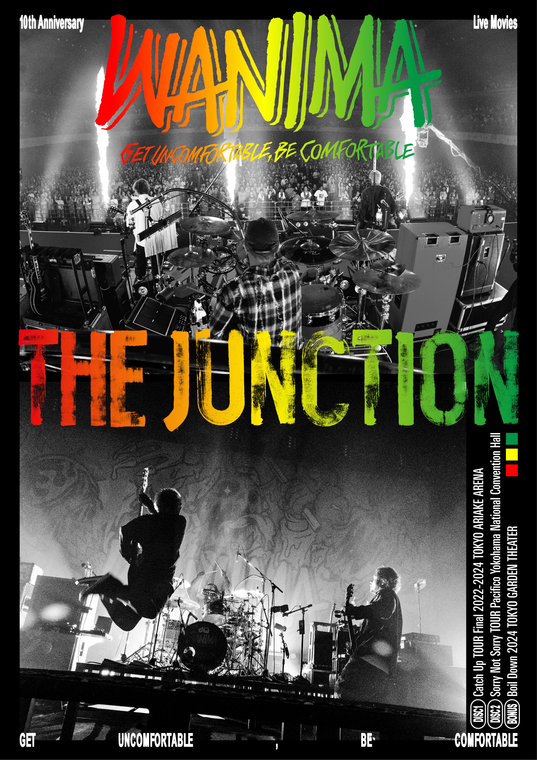 WANIMA 10th Anniversary Live Movies THE JUNCTION Blu-ray