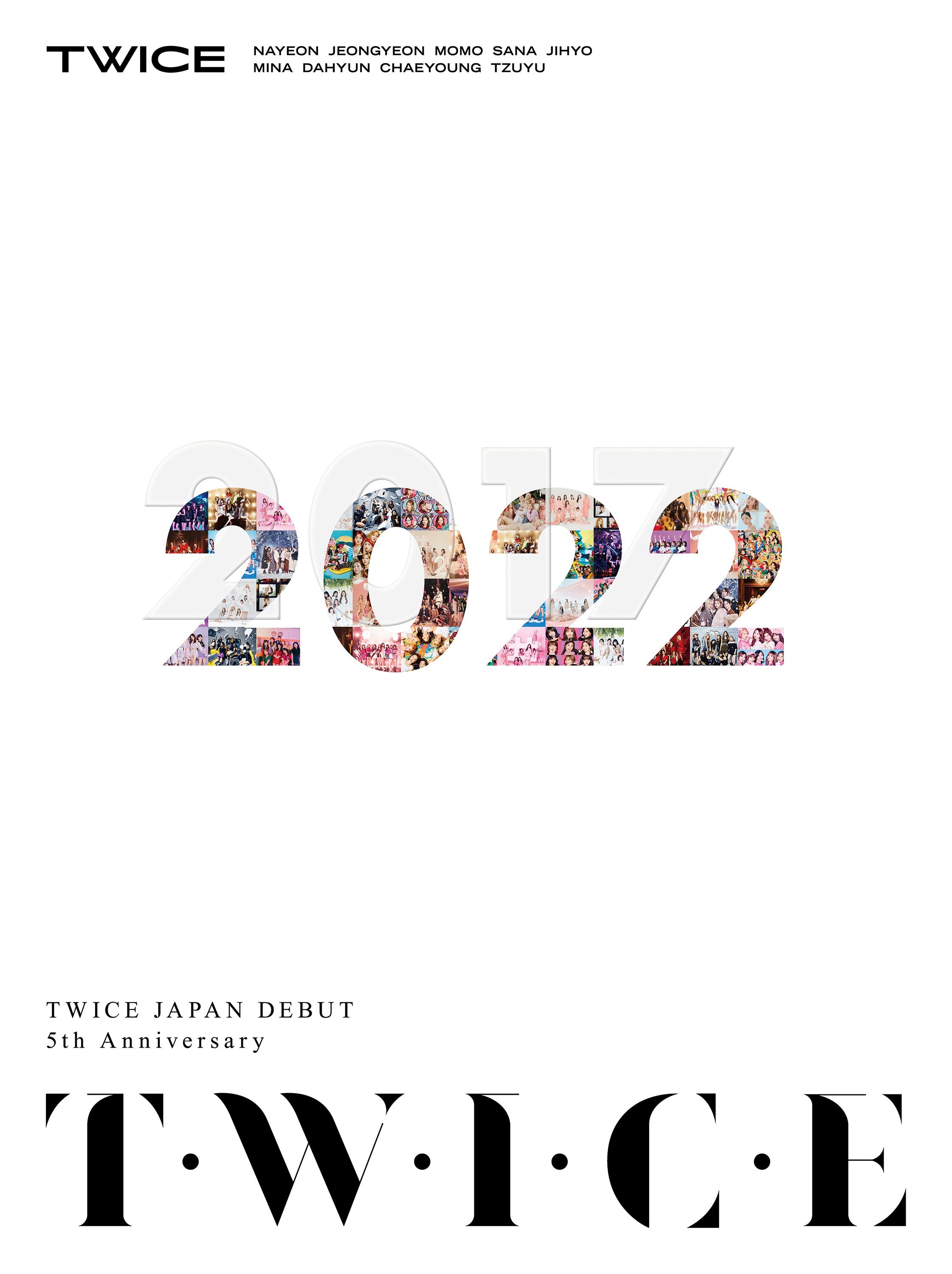 TWICE JAPAN DEBUT 5th Anniversary 『T・W・I・C・E』【初回限定盤Blu-ray(2枚組)】