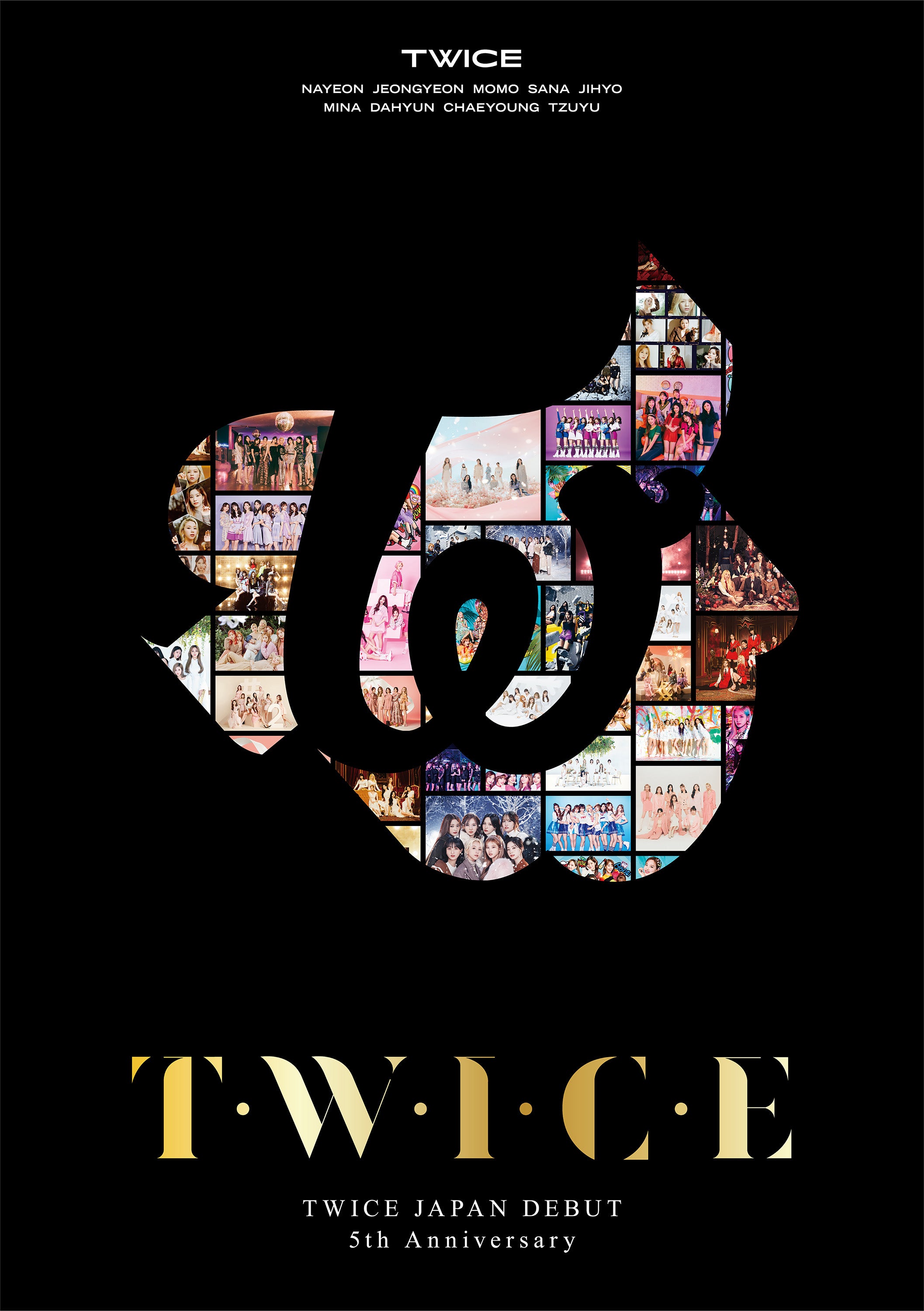TWICE JAPAN DEBUT 5th Anniversary『T・W・I・C・E』【通常盤 DVD(2枚組)】