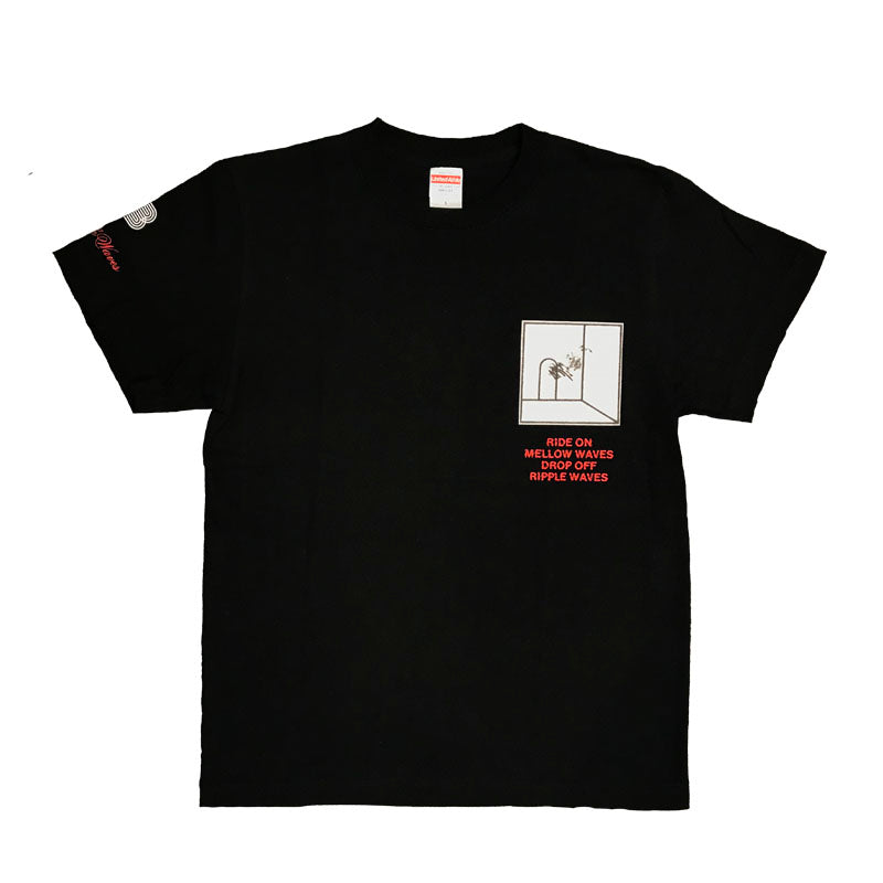 Ripple Waves T-shirt Black