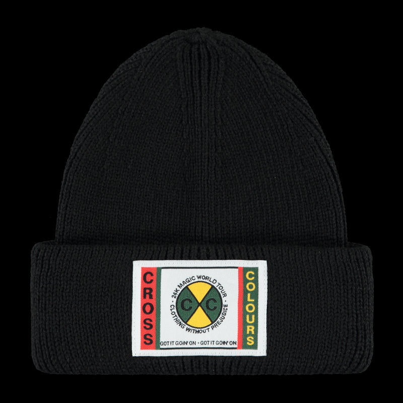 24K CXC ニットキャップ (ブラック)