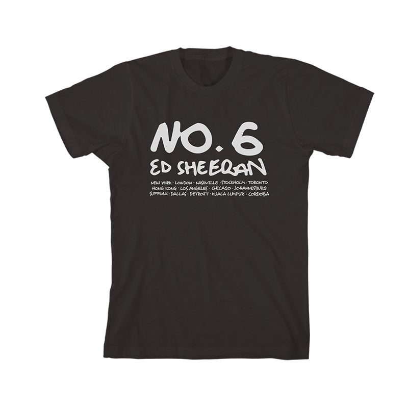 No.6 コラボレーションズ・プロジェクト ・ブラックTシャツ