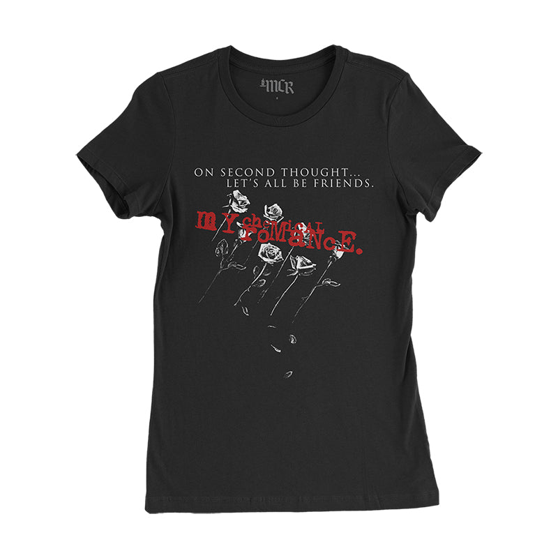 レッツ・オール・ビー・フレンズ・ジュニアTシャツ