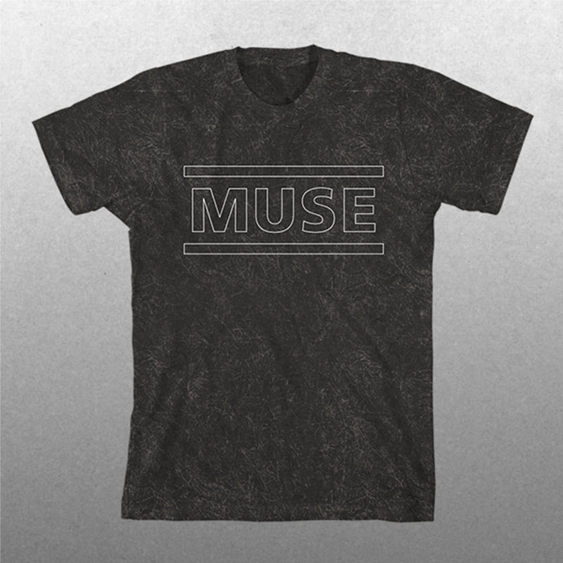 ロゴ・ミネラル・ウォッシュTシャツ