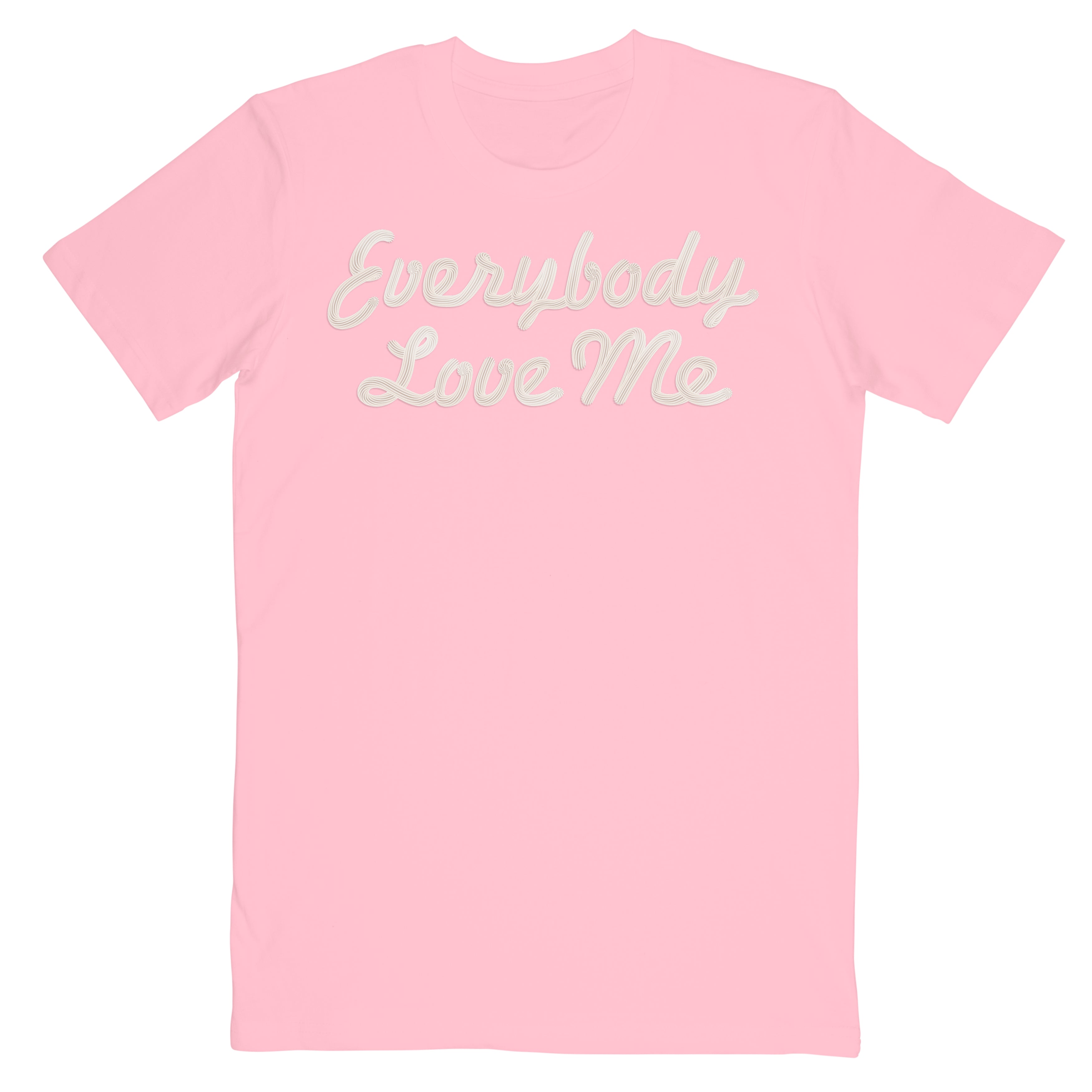 エブリバディ ラブ ミー Tシャツ ピンク