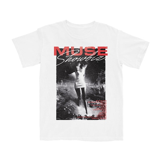 Showbiz White Tシャツ