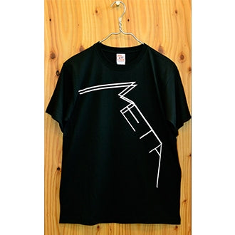 Tシャツ META斜め(ブラック)