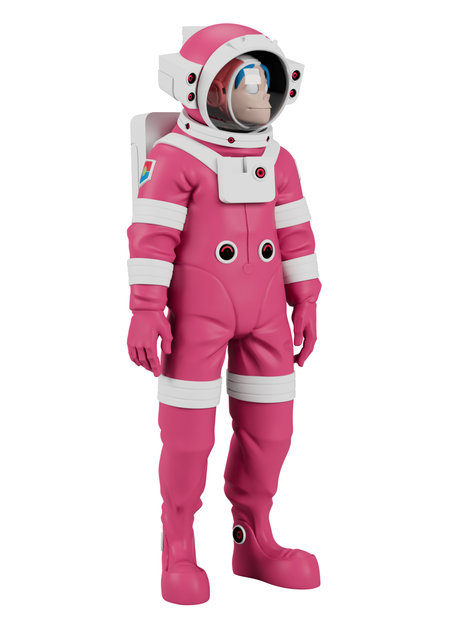 Gorillaz x Superplastic: Astronaut 2D