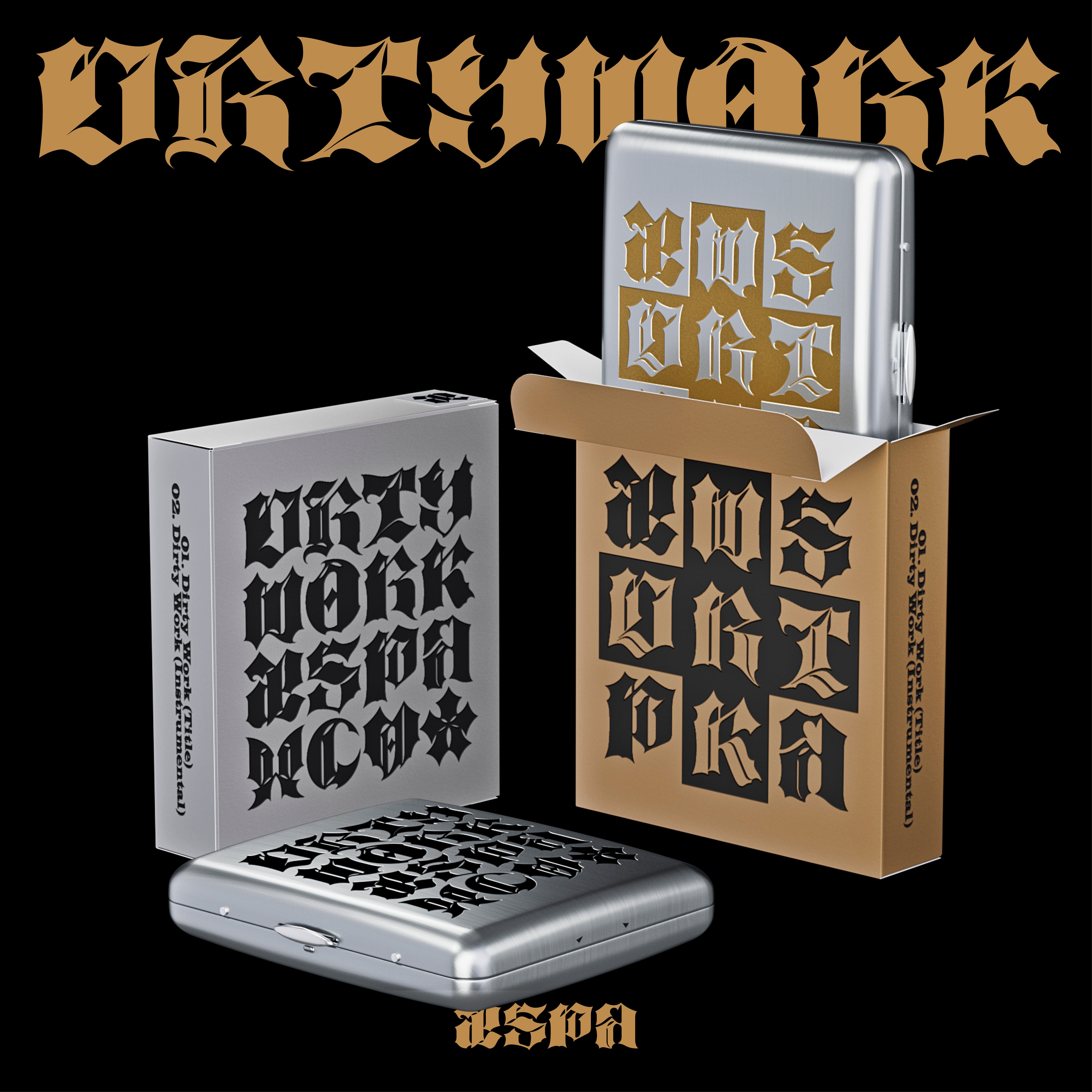 《3形態セット》 Dirty Work (Dirty Case Ver.)2種＋(Dirty Worker Ver.)1種