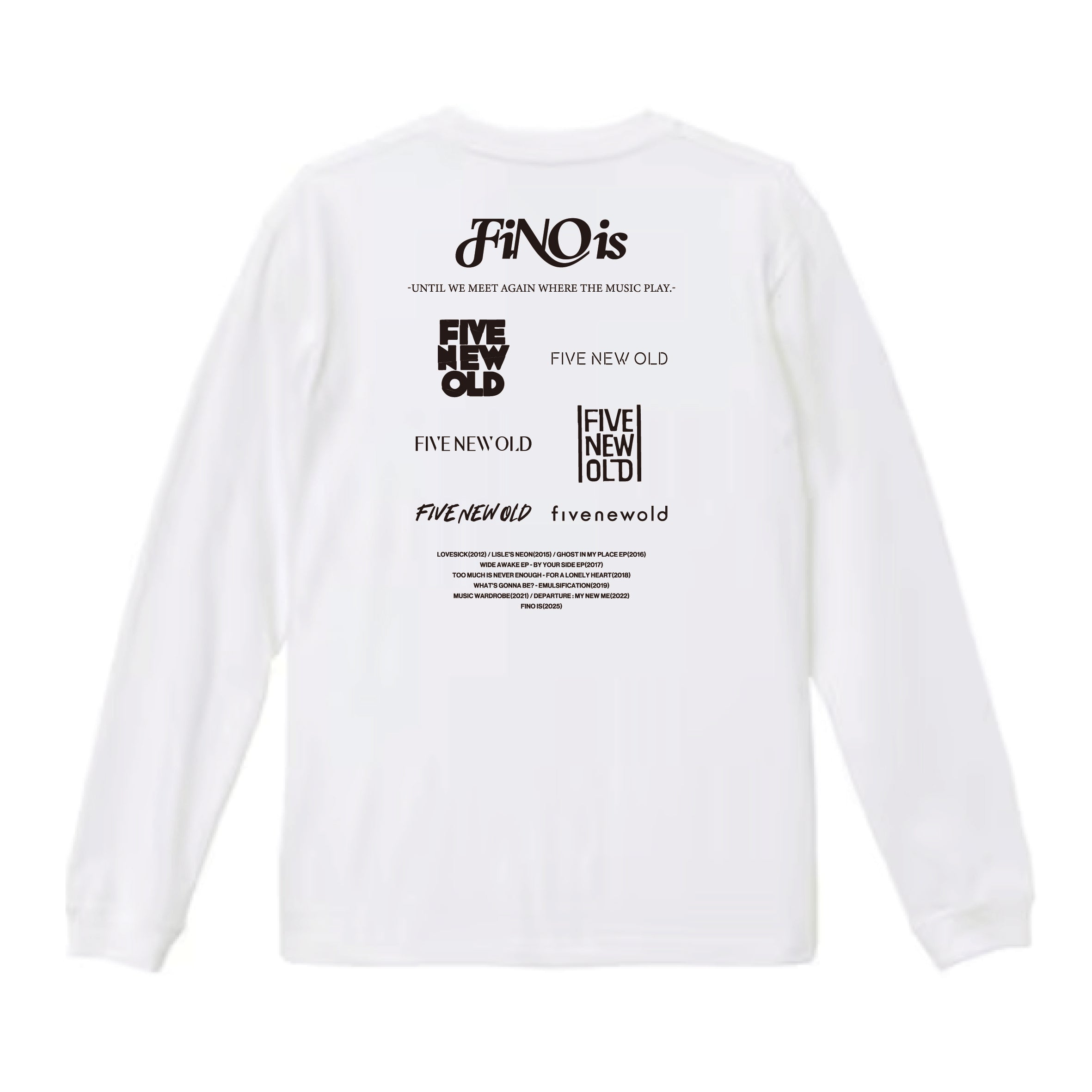 15th LOGO Long Sleeve[White]