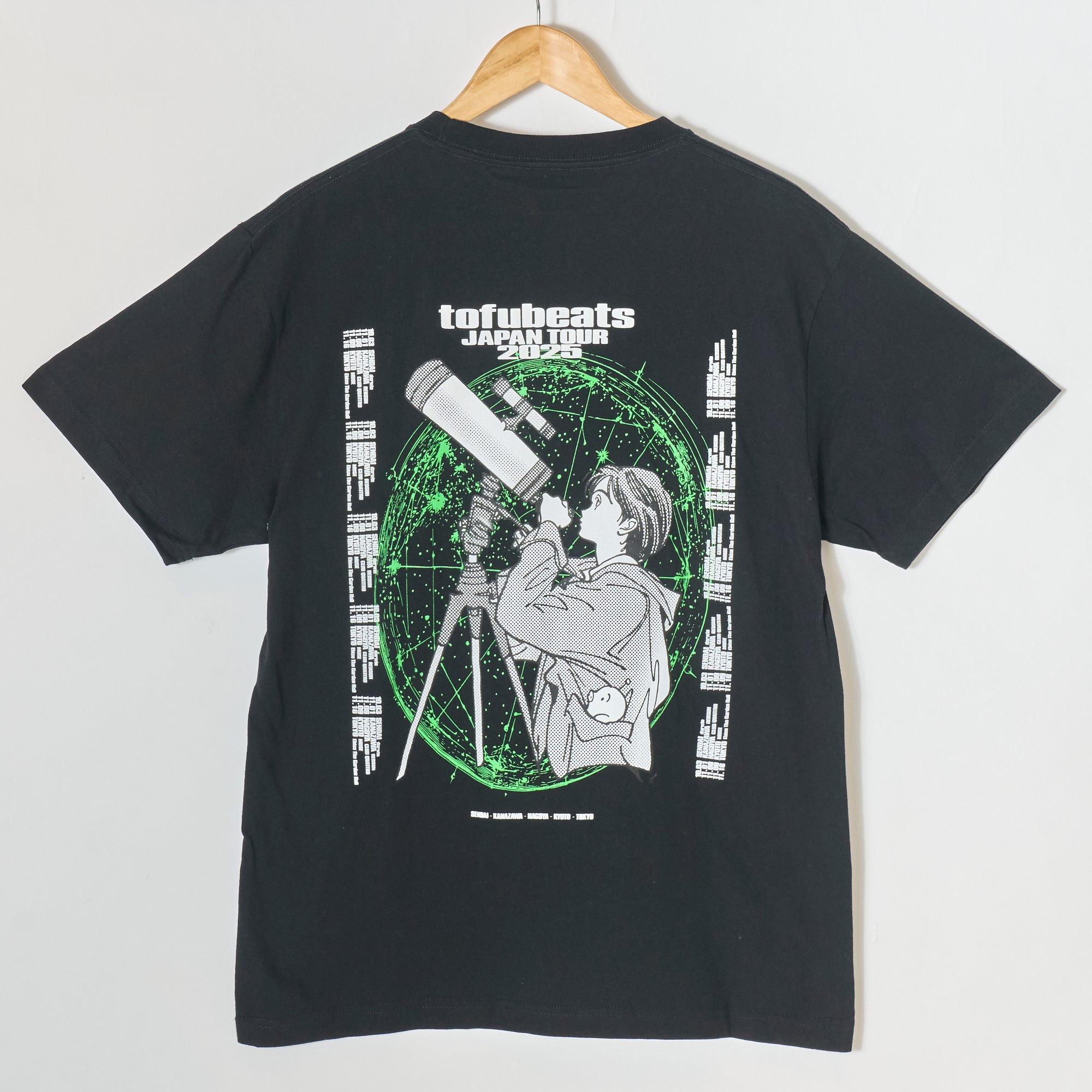JAPAN TOUR 2025 T-shirt BLACK