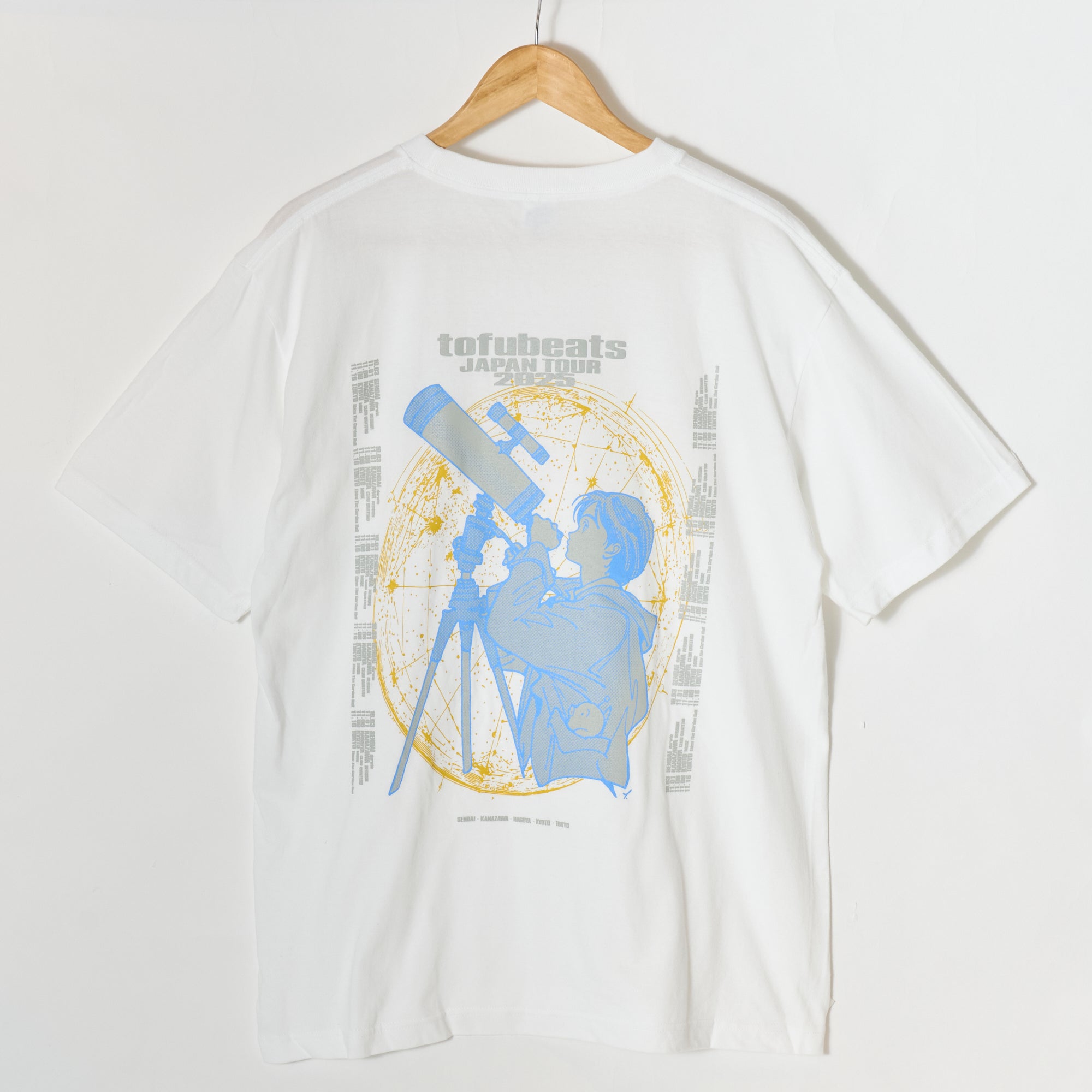JAPAN TOUR 2025 T-shirt WHITE