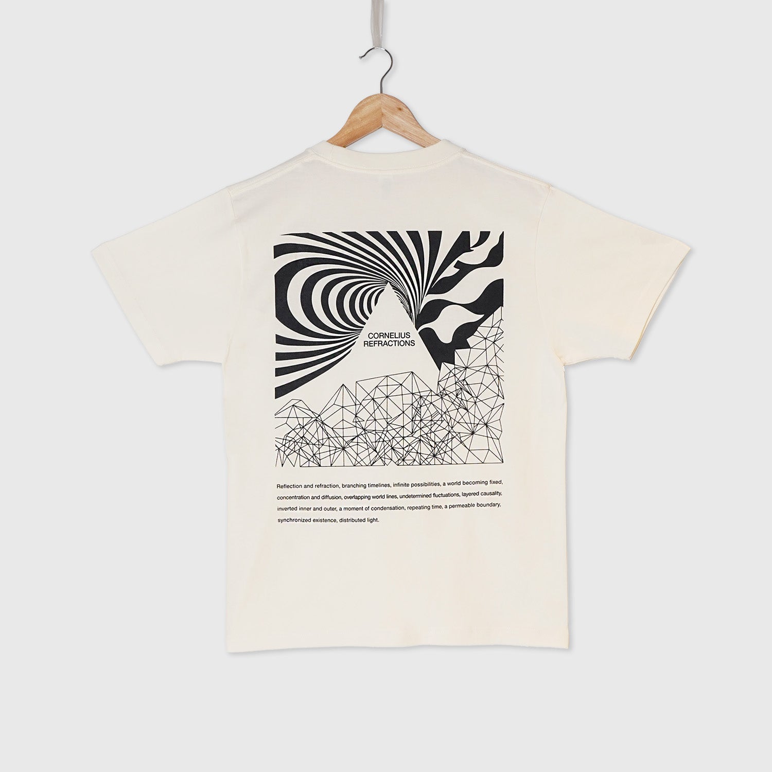 Refractions T-shirt Natural