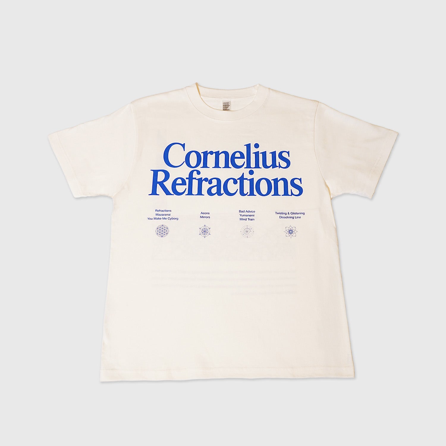 Refractions T-shirt Natural