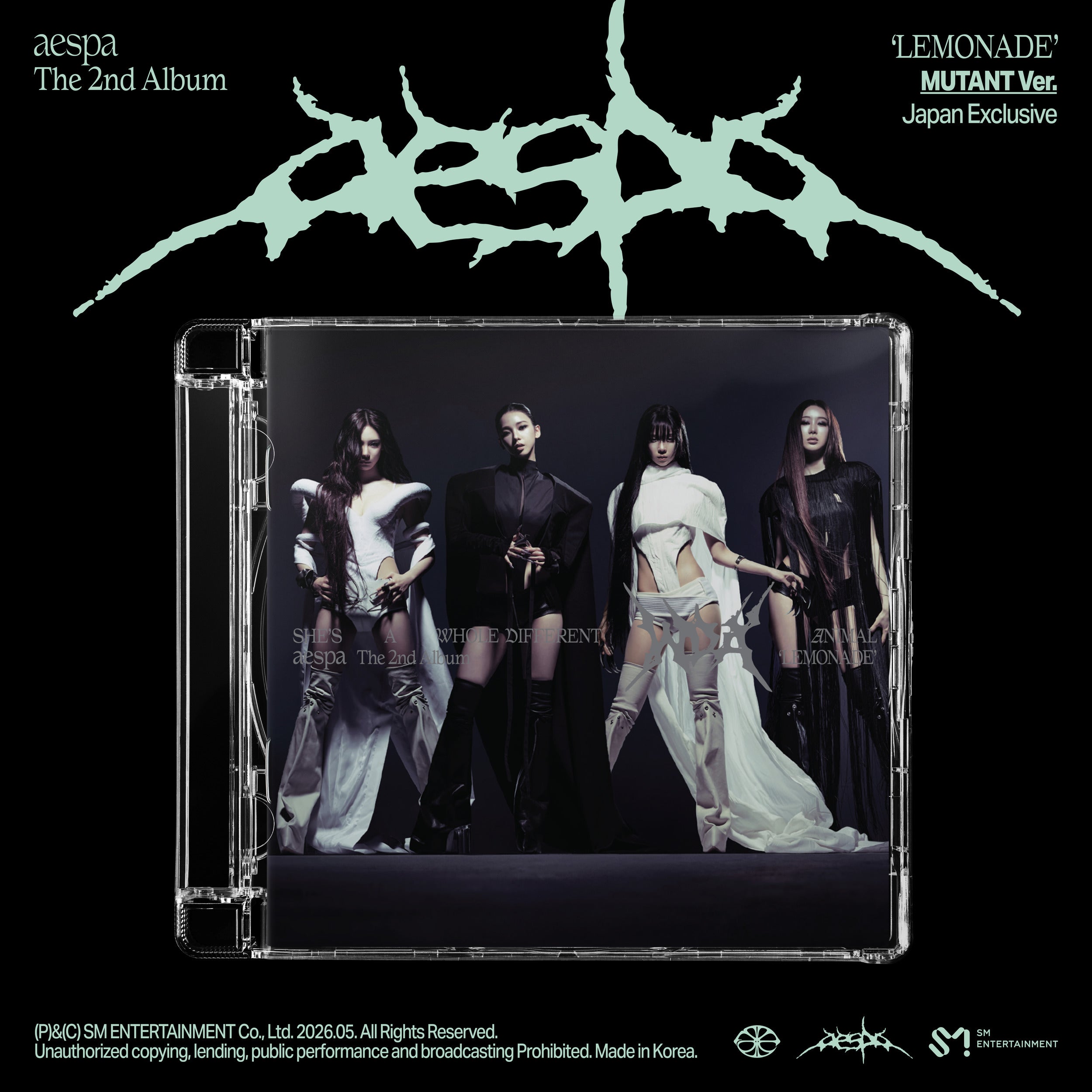 The 2nd Album 'LEMONADE' (MUTANT Ver. Japan Exclusive)