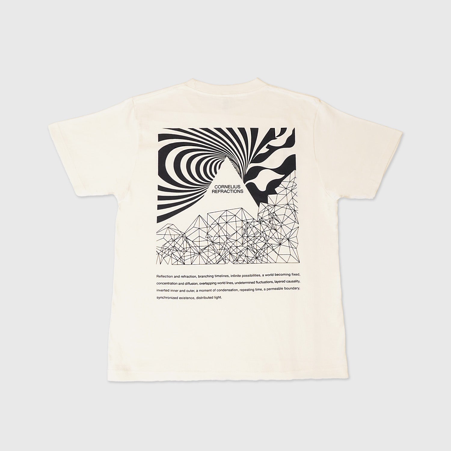 Refractions T-shirt Natural