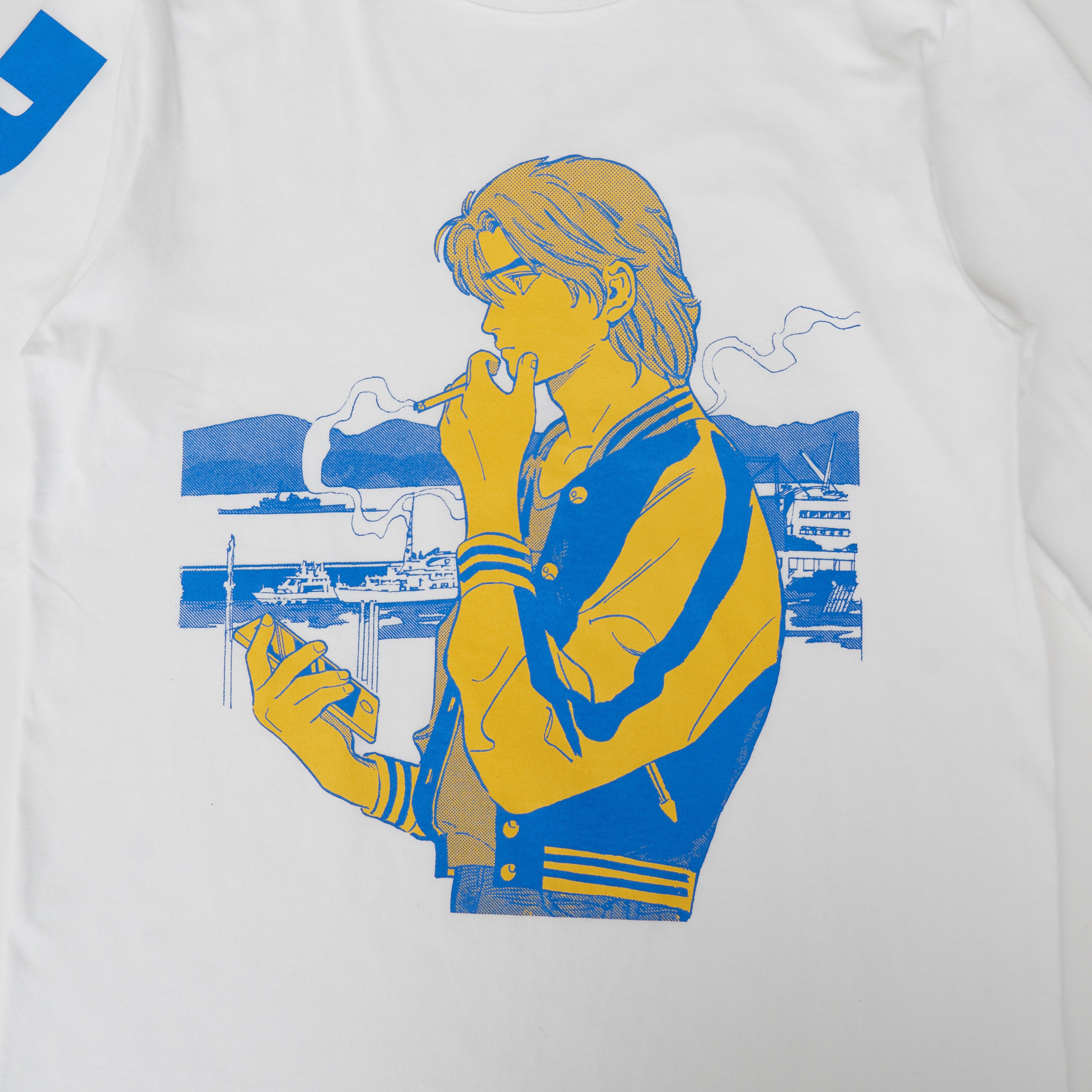 10th anniv. 「RUN」Long Sleeve T-Shirt WHITE