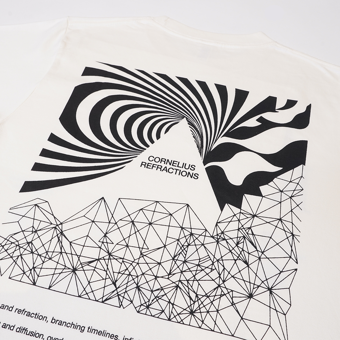 Refractions T-shirt Natural