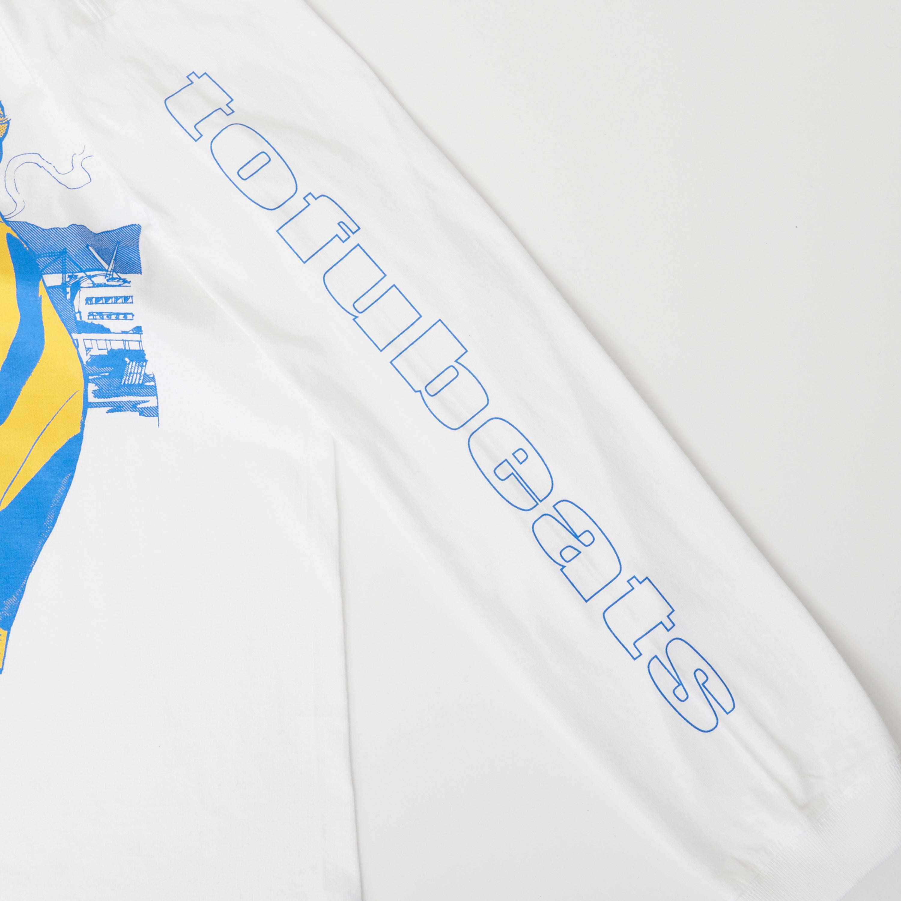 10th anniv. 「RUN」Long Sleeve T-Shirt WHITE