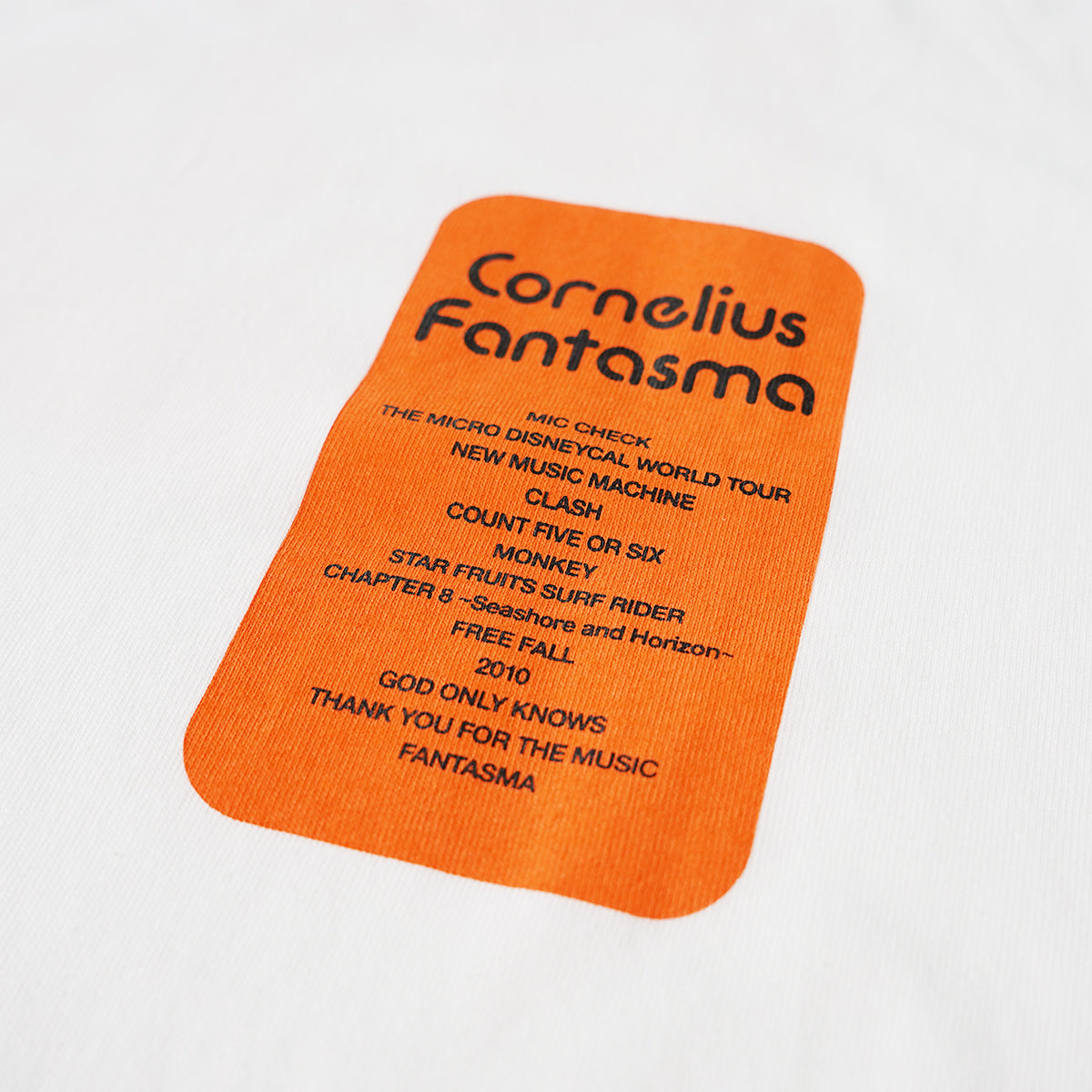 【受注商品】FANTASMA T-shirt　