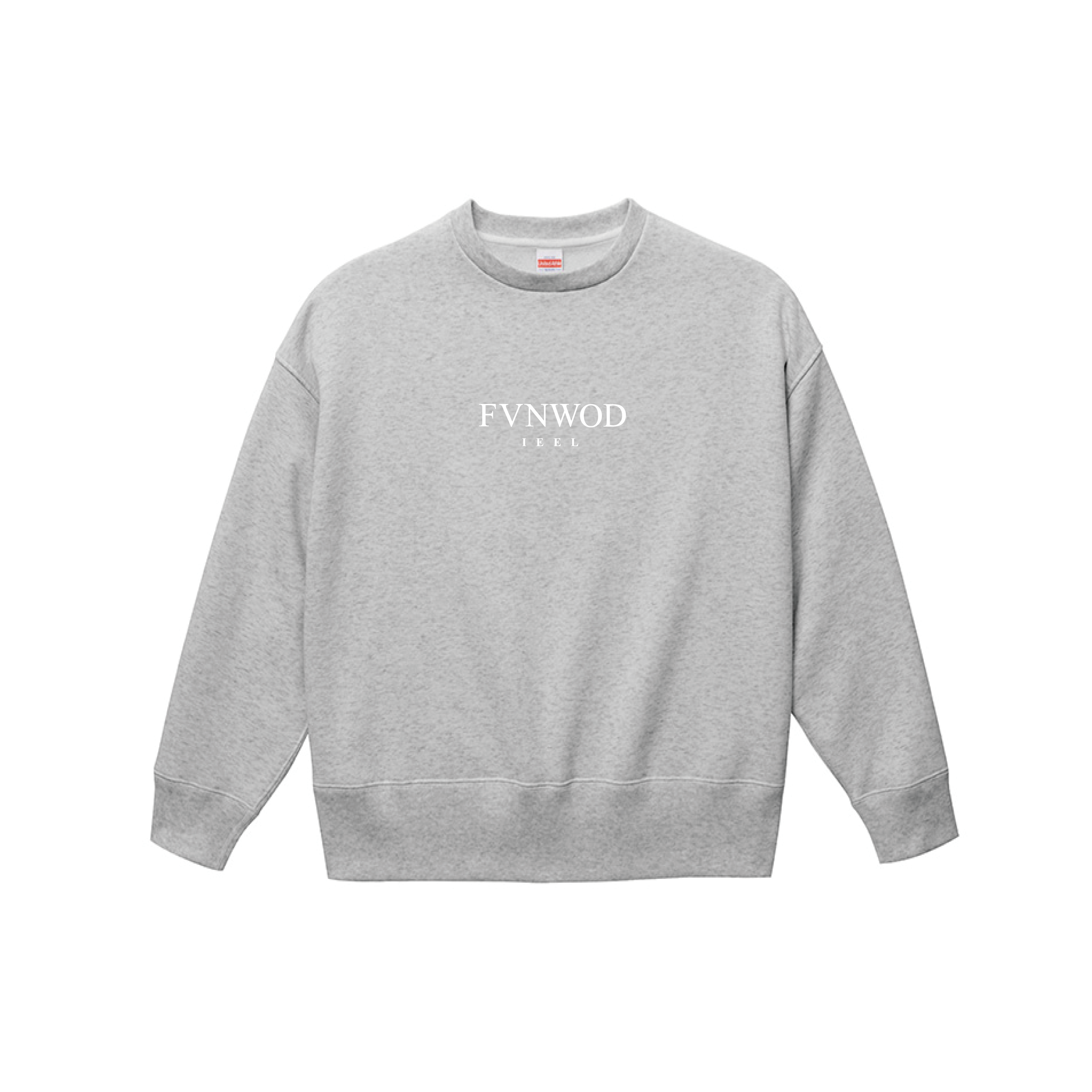FVNWOD Logo Big Silhouette Crew Neck[Ash]