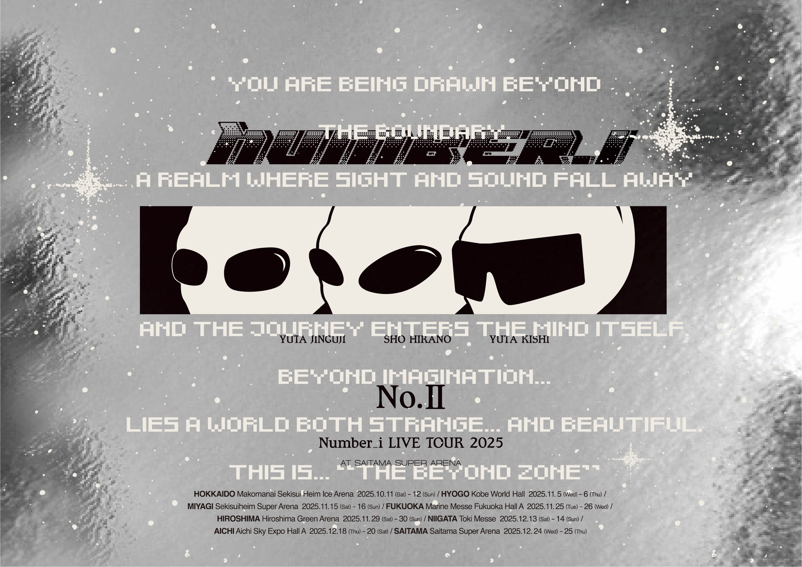 Number_i LIVE TOUR 2025 No.Ⅱ　初回限定盤DVD
