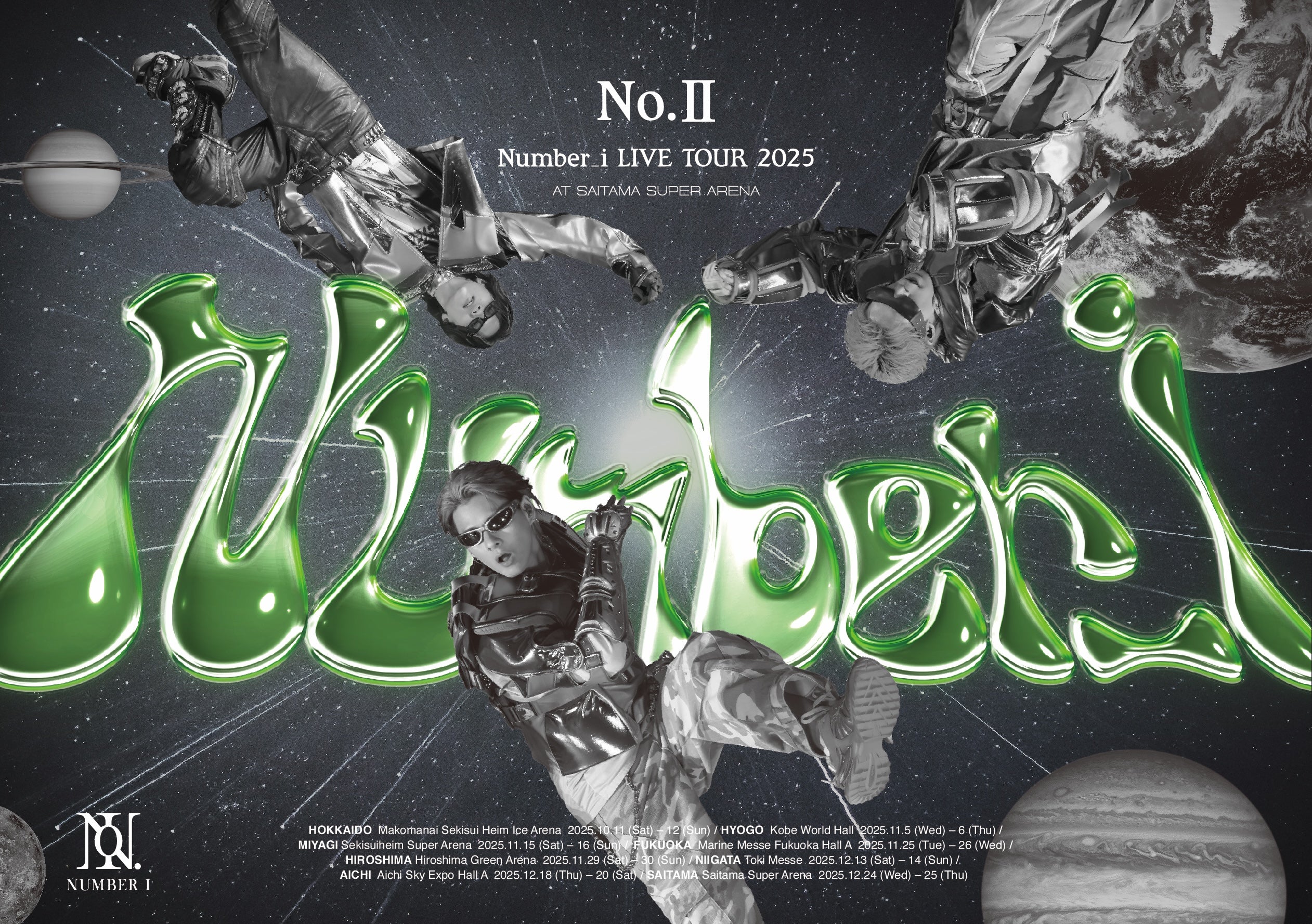 Number_i LIVE TOUR 2025 No.Ⅱ　通常盤Blu-ray