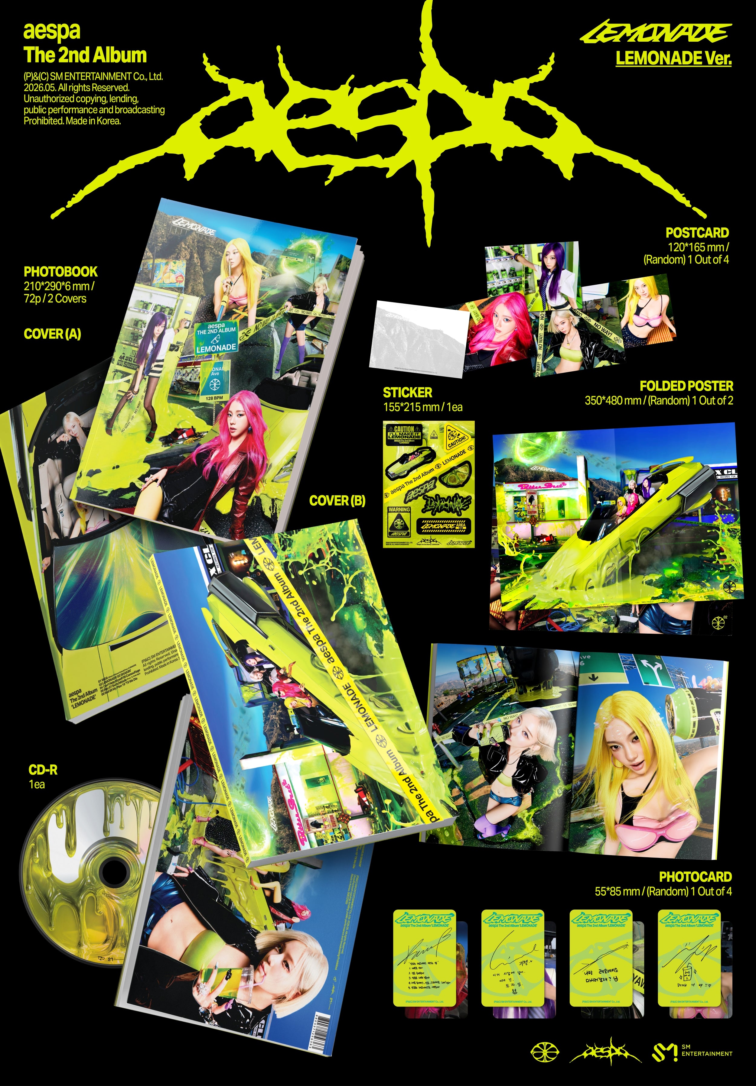 The 2nd Album 'LEMONADE' (LEMONADE Ver.)