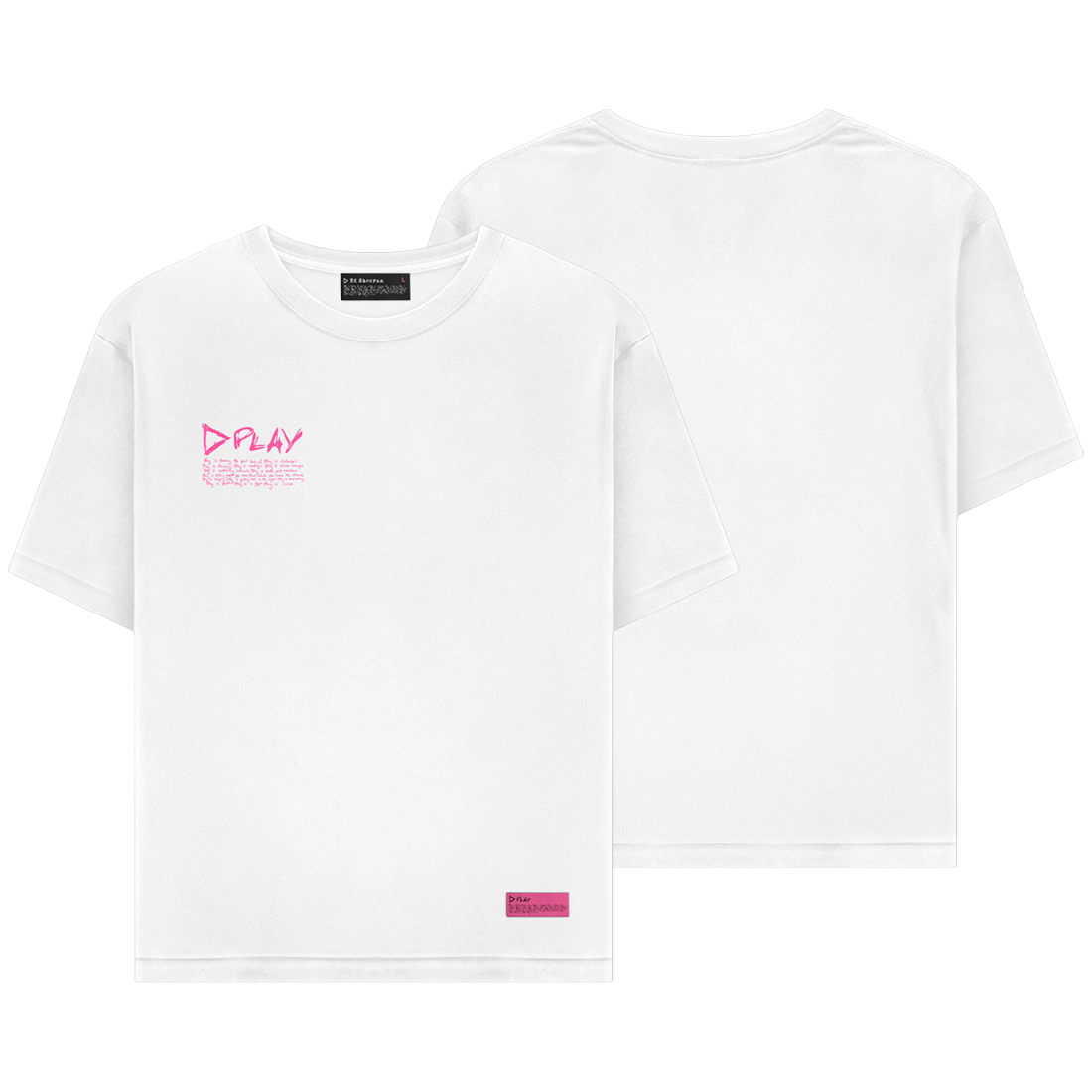 プレイ・ホワイトTシャツ