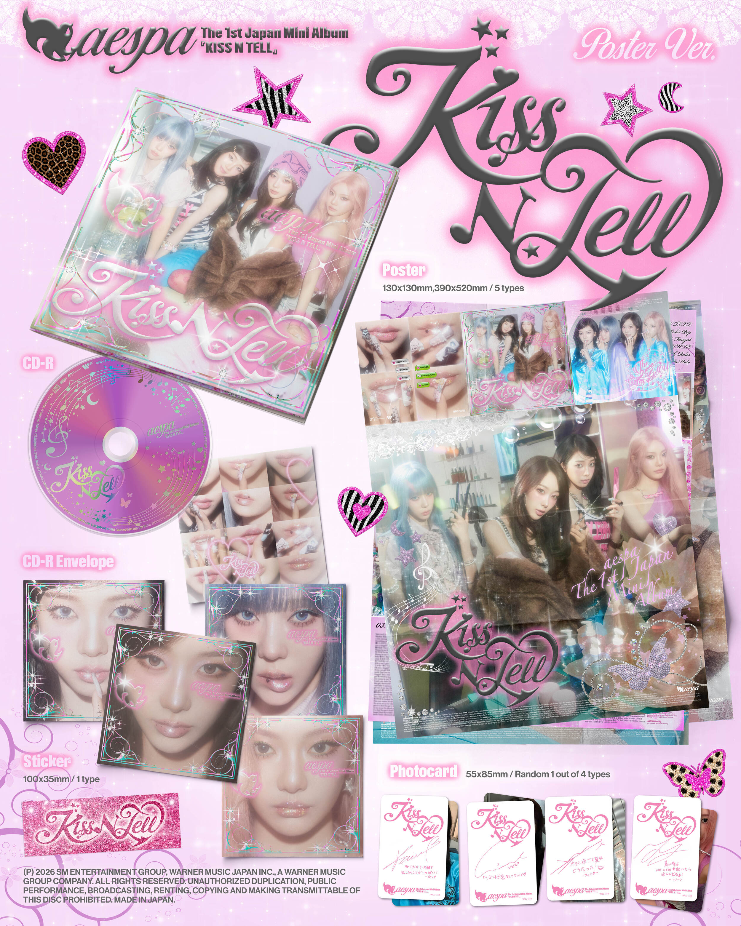 KISS N TELL【Warner Music Store Edition】