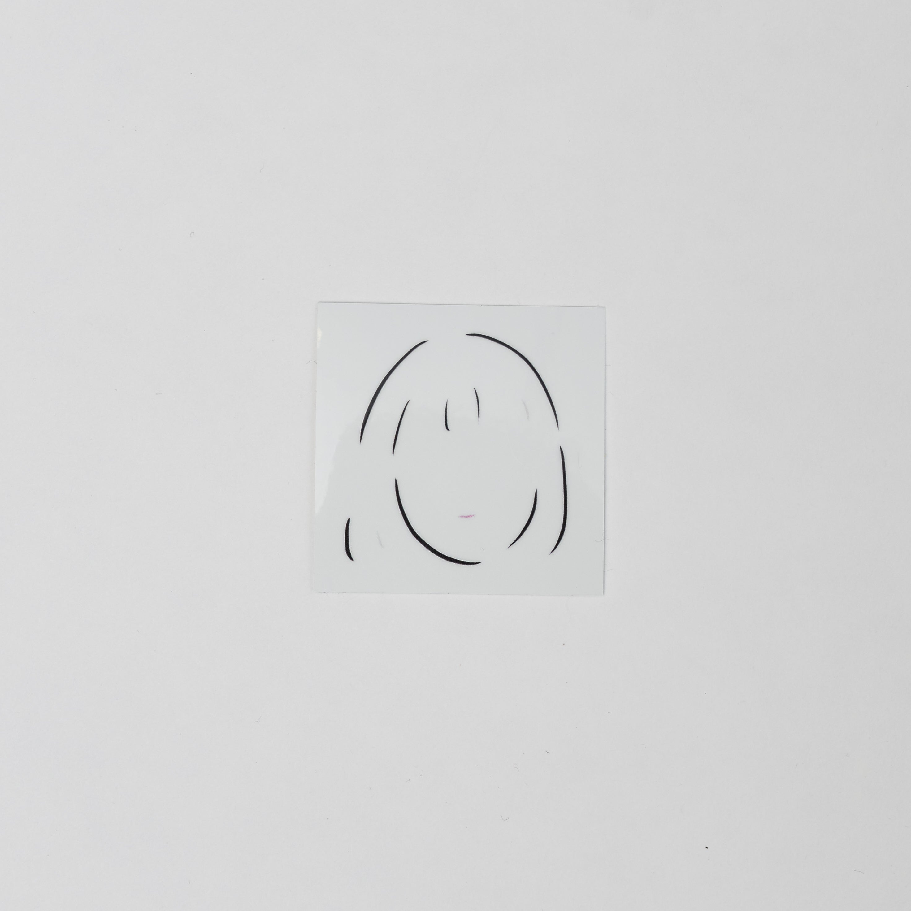 Quw flake sticker set