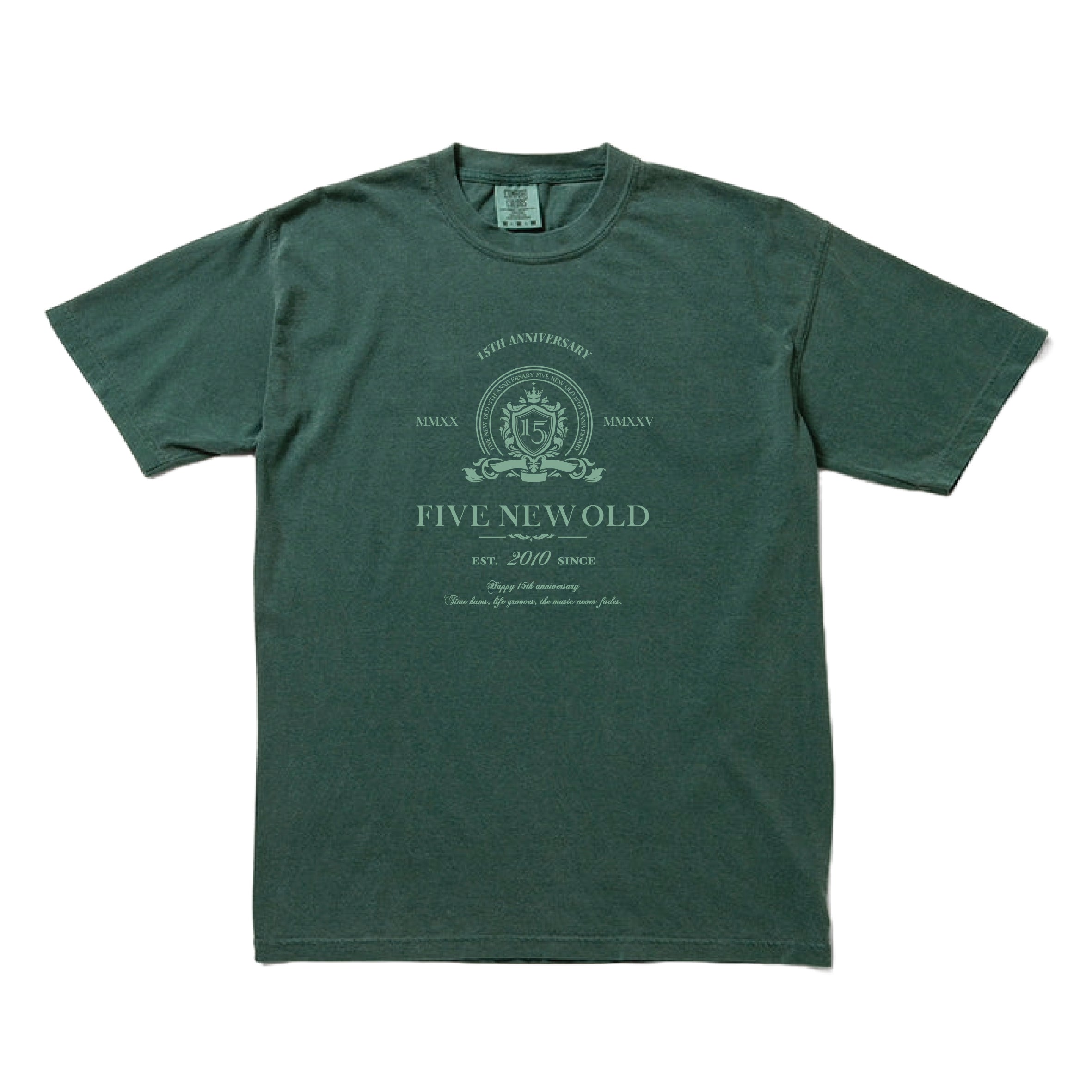 15th Emblem T-shirts[Green]