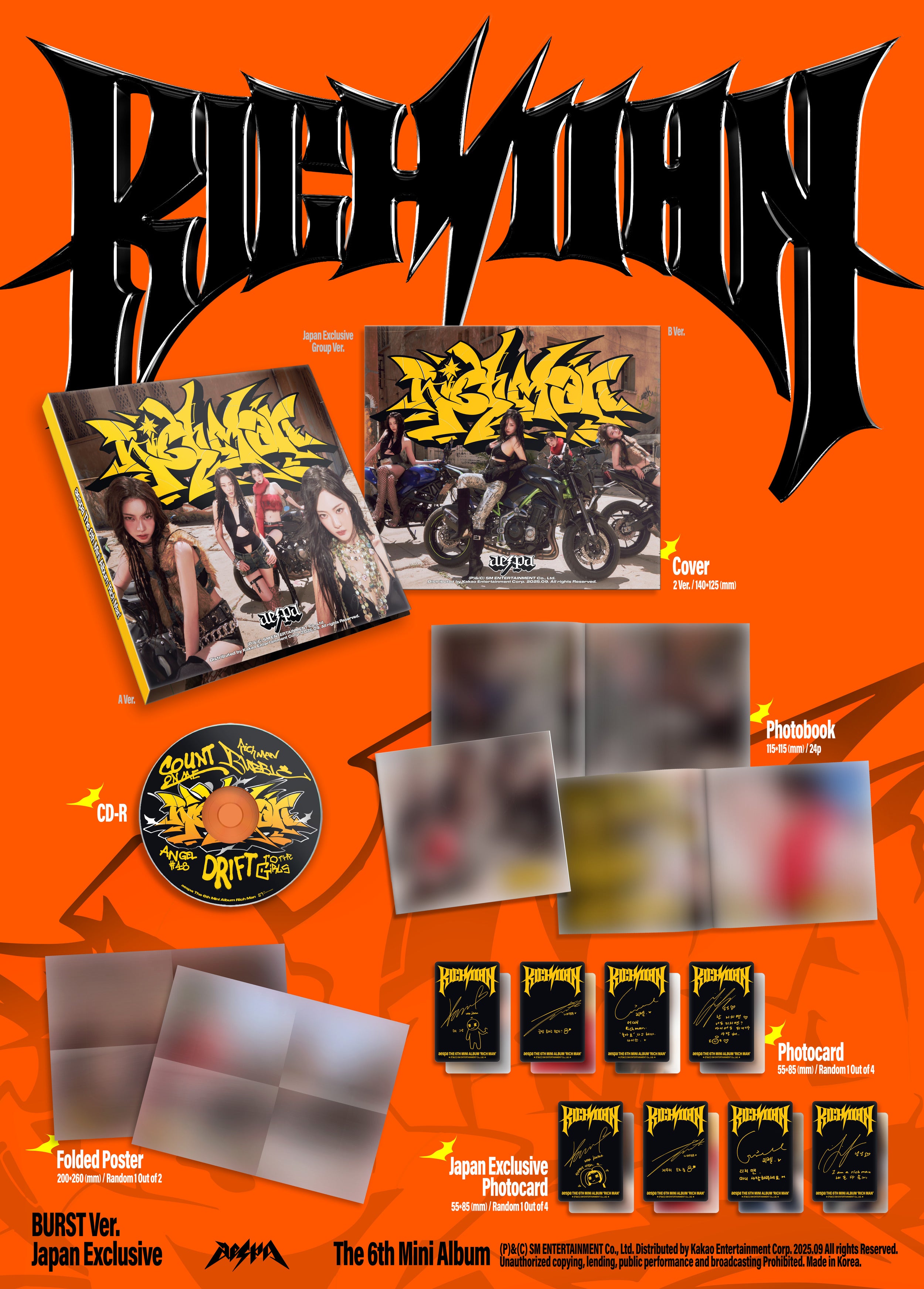 The 6th Mini Album ‘Rich Man’ (Japan Exclusive Ver.)