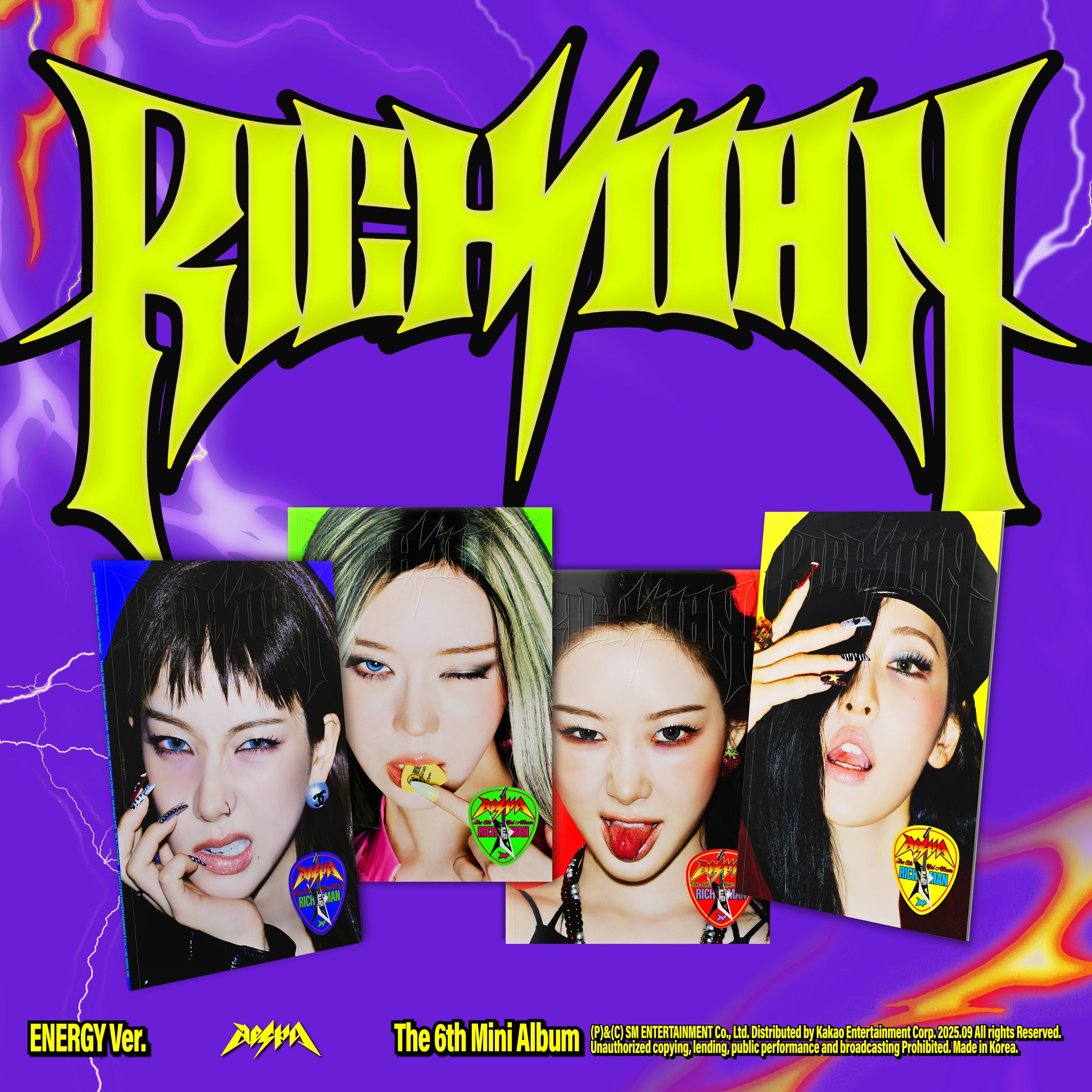 The 6th Mini Album ‘Rich Man’ (ENERGY Ver.)