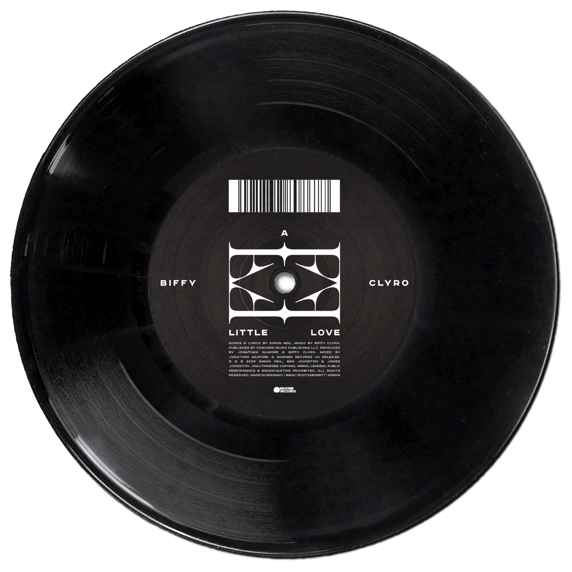 A LITTLE LOVE [7INCH BLACK VINYL]