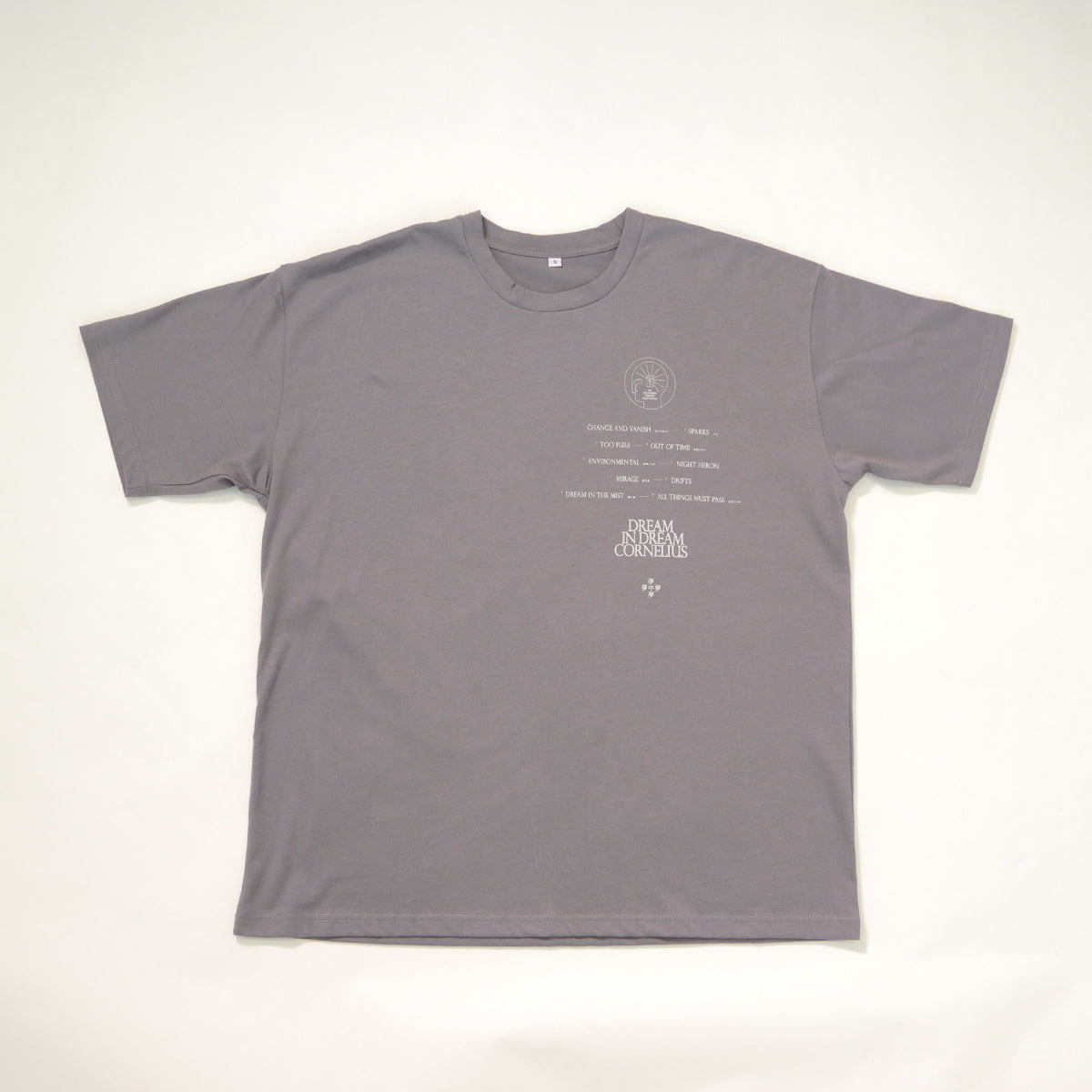 夢中夢 TOUR T-SHIRT (cement×white)