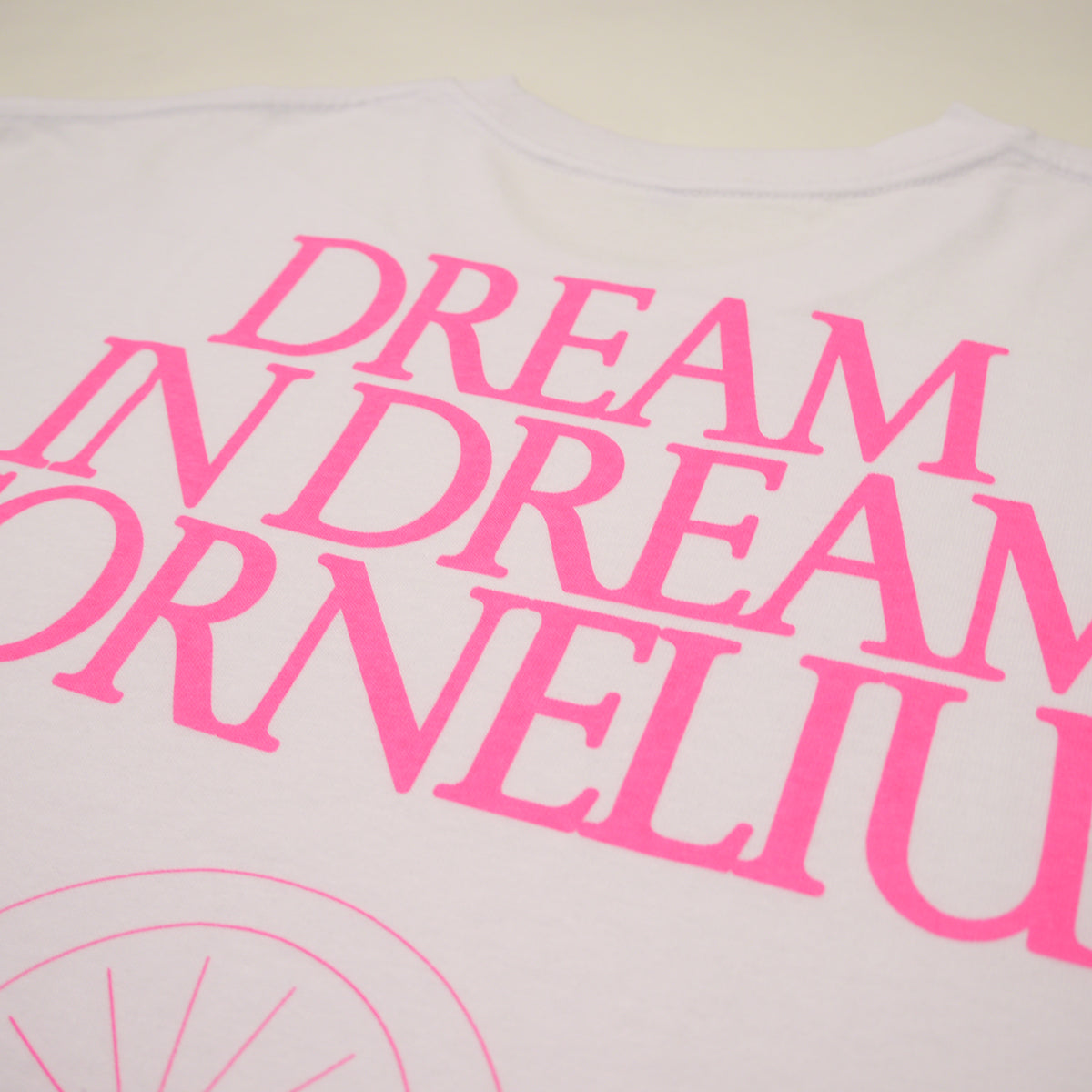 夢中夢 TOUR T-SHIRT (white×pink)