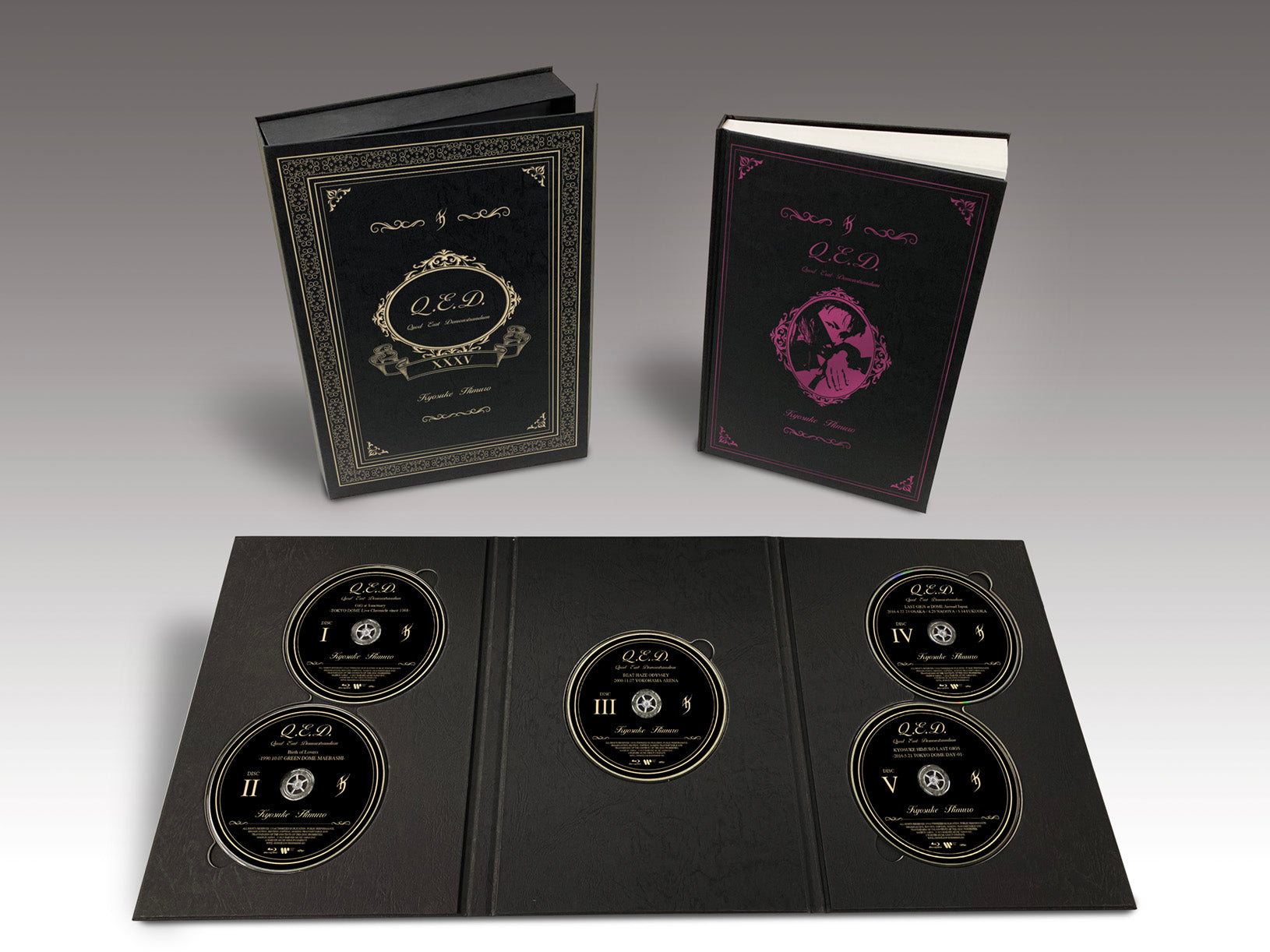 KYOSUKE HIMURO 35th Anniversary LIVE FILMS AND PHOTO BOOK QUOD ERAT DEMONSTRANDUM（DVD）