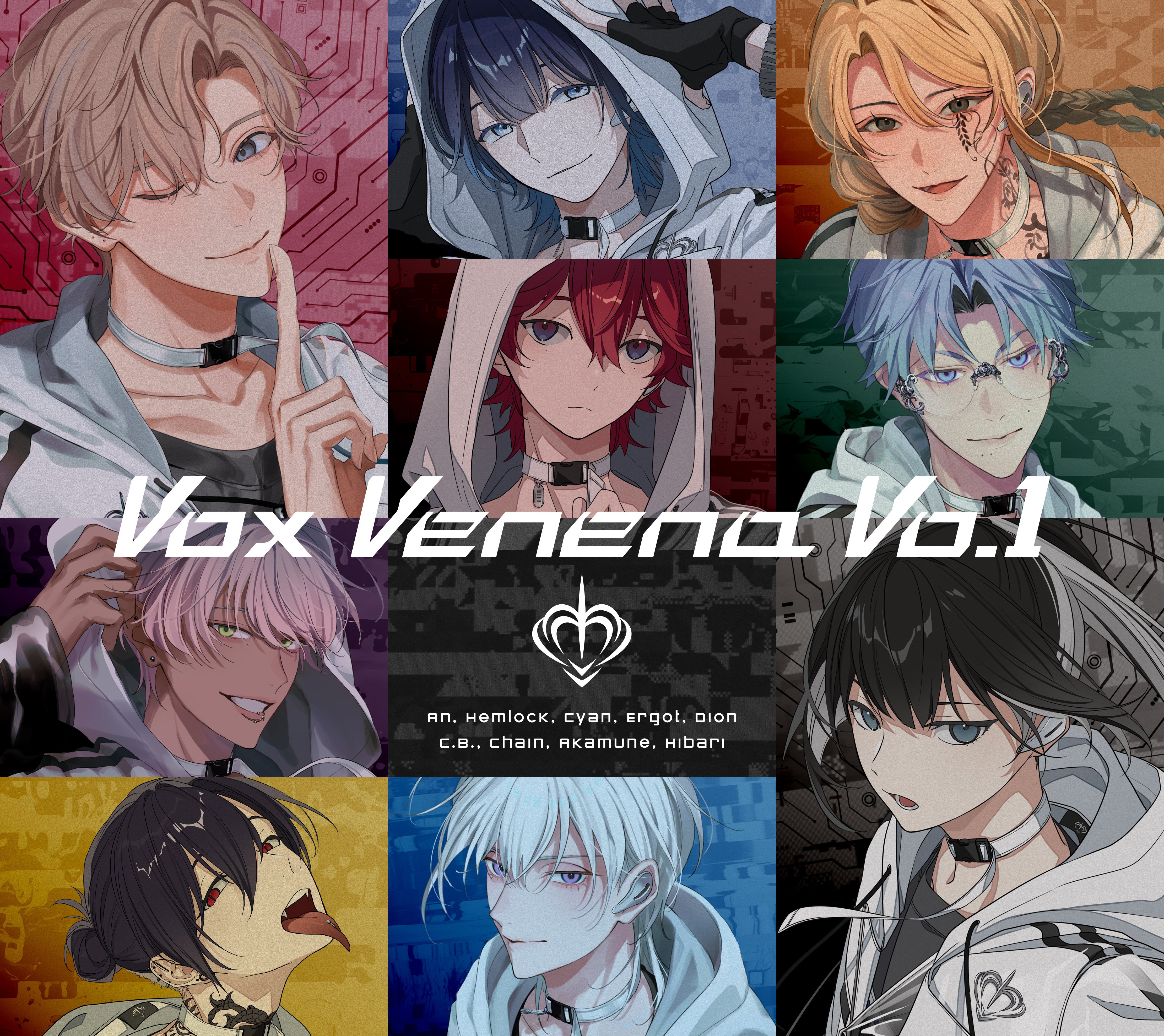Toxic-a-Holic Character Song Album「Vox Venena Vo.1」　初回限定盤
