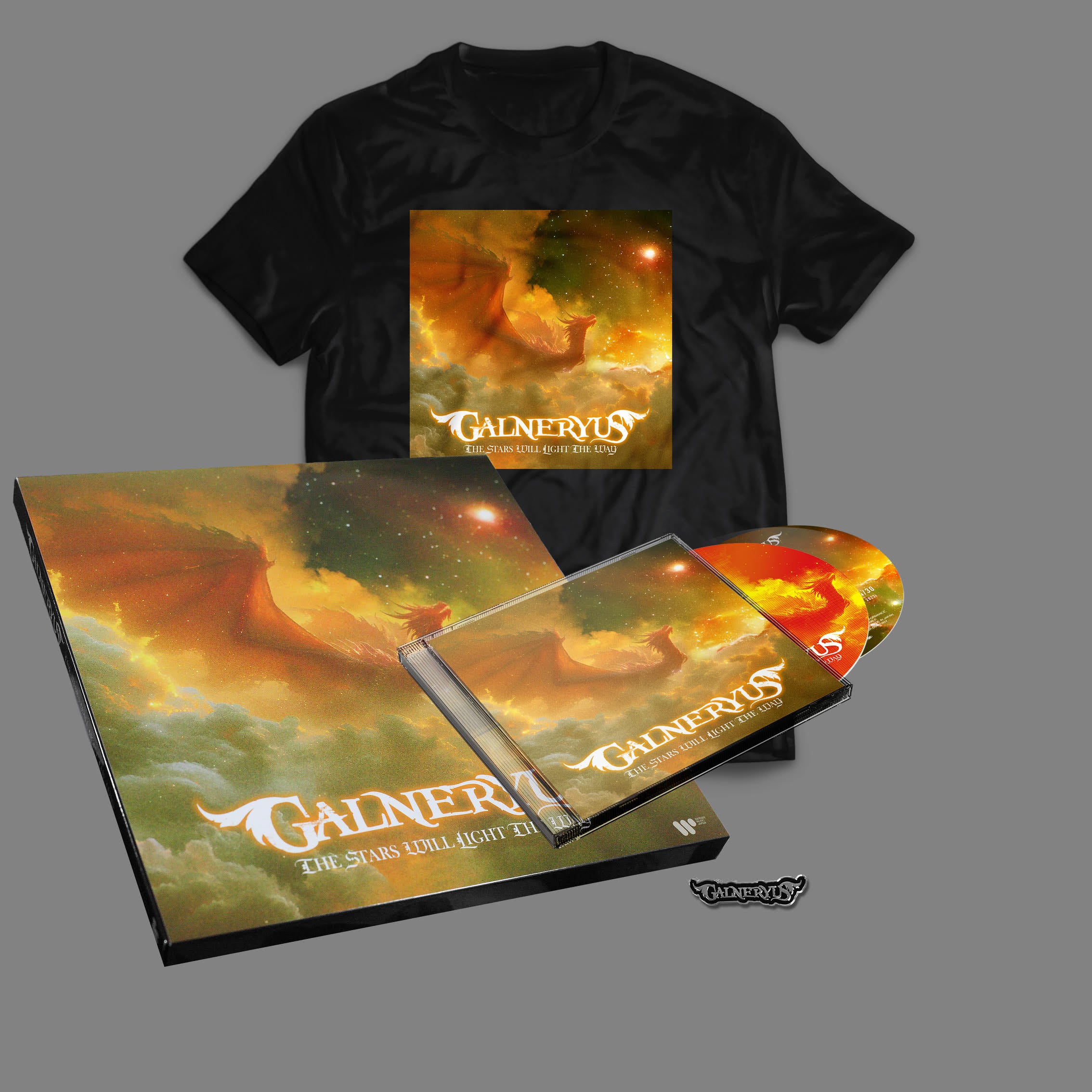 THE STARS WILL LIGHT THE WAY【WMS限定グッズ＆Tシャツ付き初回限定盤】（CD＋Blu-ray＋Tシャツ(サイズL)）