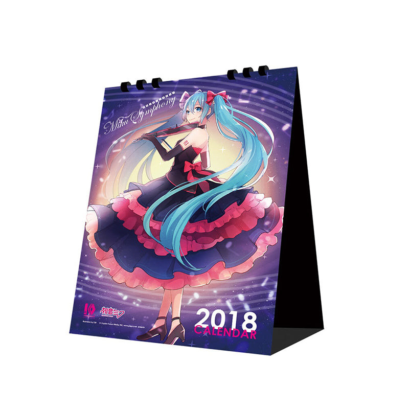 オリジナル2018卓上カレンダー＜Illustration:たま(表紙),さいね,瀬良今日花＞