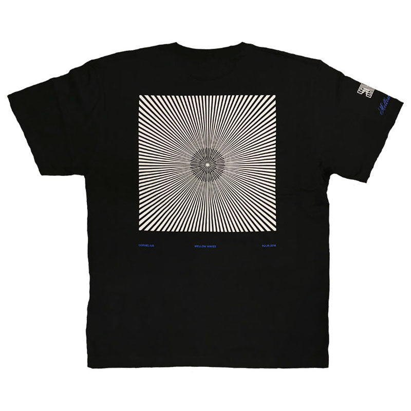 Mellow Waves Tour 2018 T-shirt Black