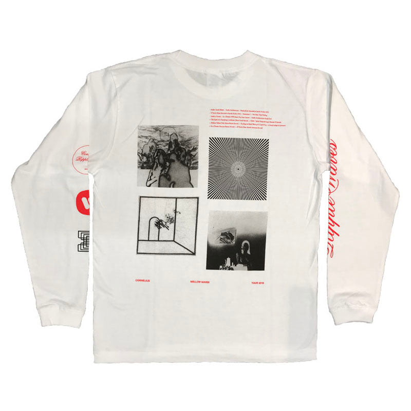 Ripple Waves Long Sleeve Shirt White