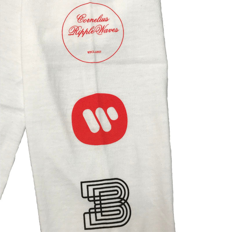 Ripple Waves Long Sleeve Shirt White